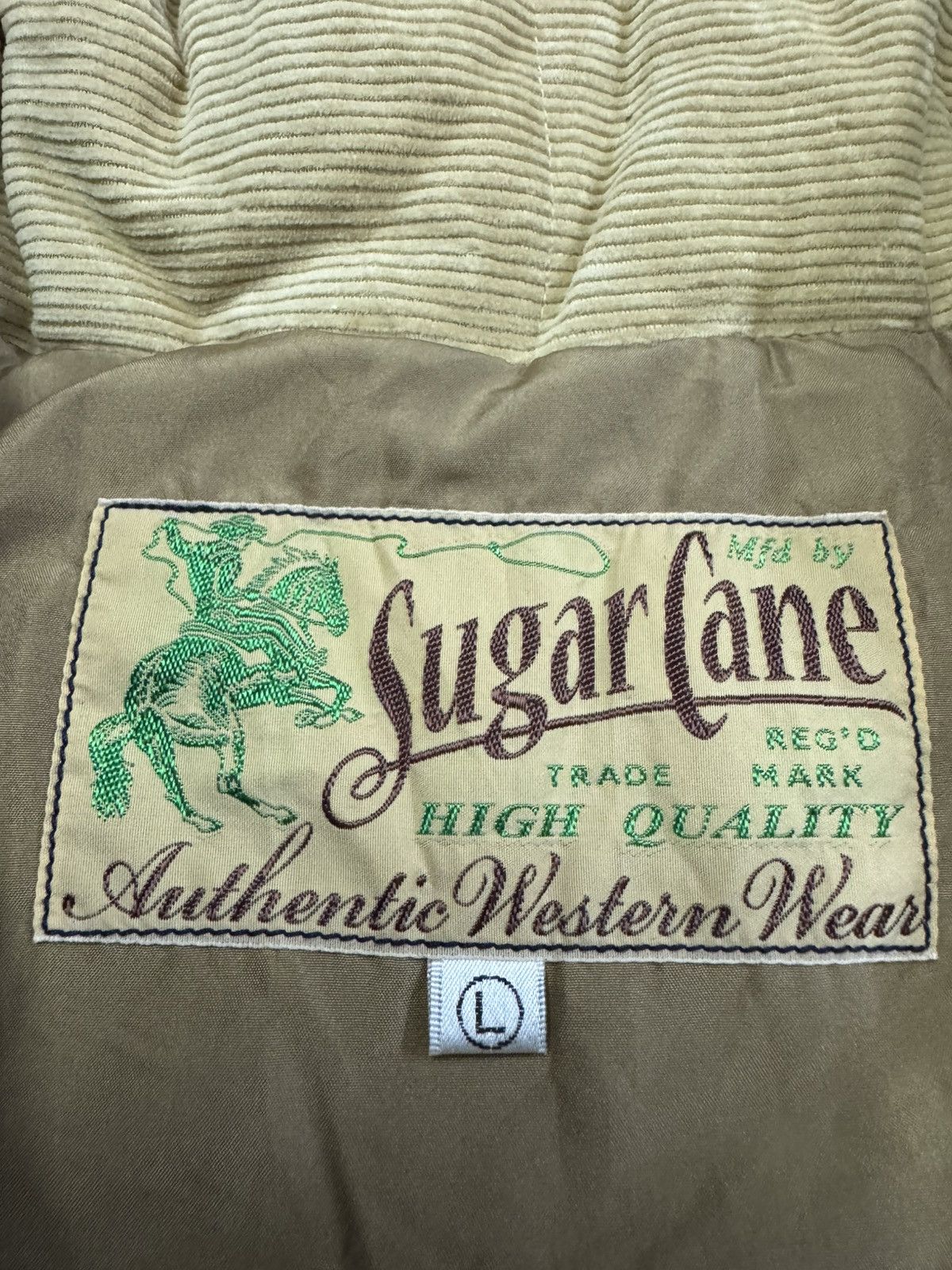 Sugar Cane VINTAGE SUGAR CANE AUTHENTIC PUFFER VEST LARGE Size US L / EU 52-54 / 3 - 3 Thumbnail