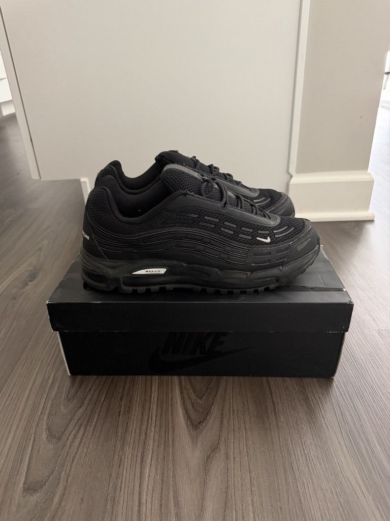 Comme des Garcons × Nike Comme des Garcons Homme Plus x Nike Air Max TL 2.5 Black Size US 10.5 / EU 43-44 - 2 Thumbnail