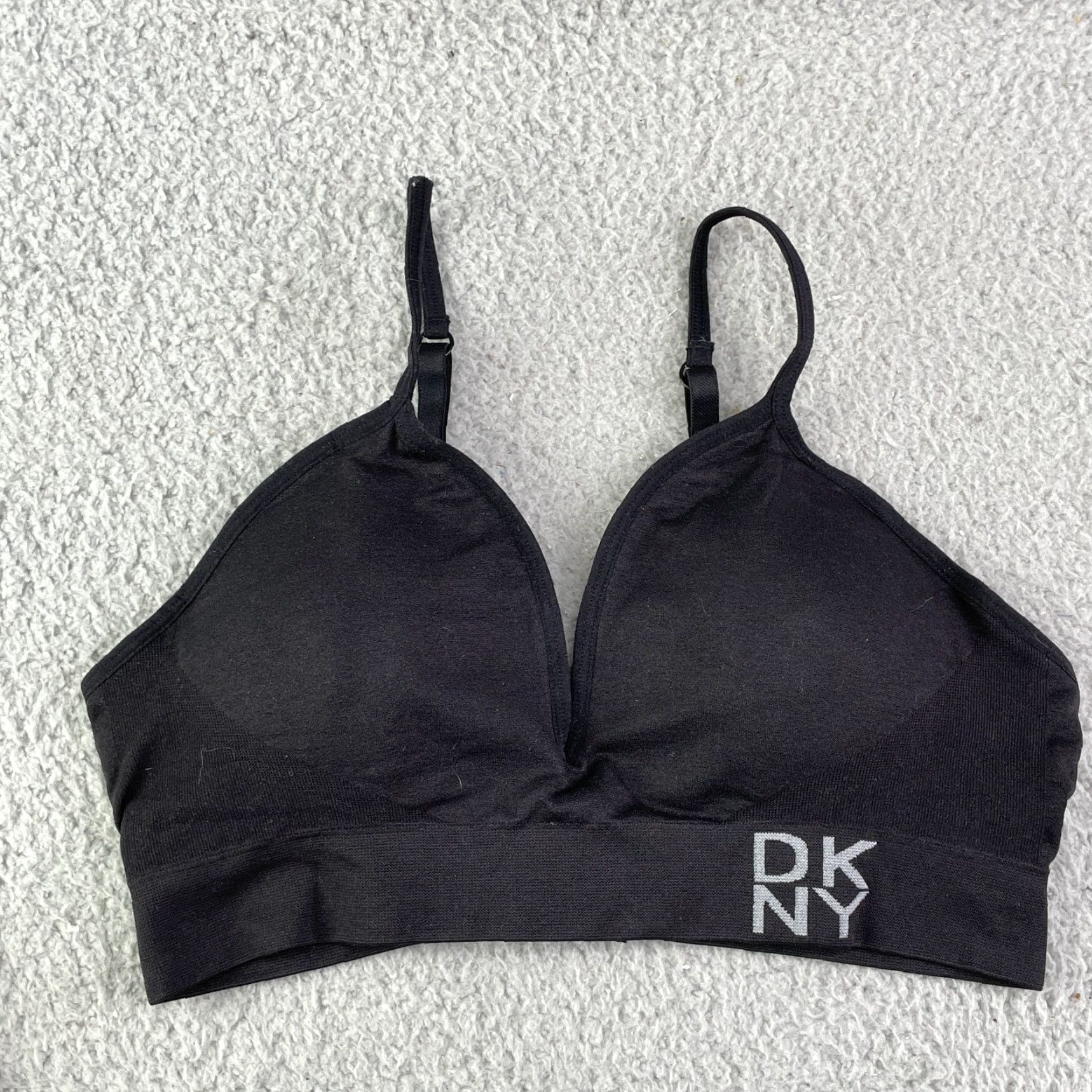DKNY DKNY IMI Sports Bra LOT of 2 Women's Large Sportswear Gorpcore Running Trainnig Size ONE SIZE - 3 Thumbnail