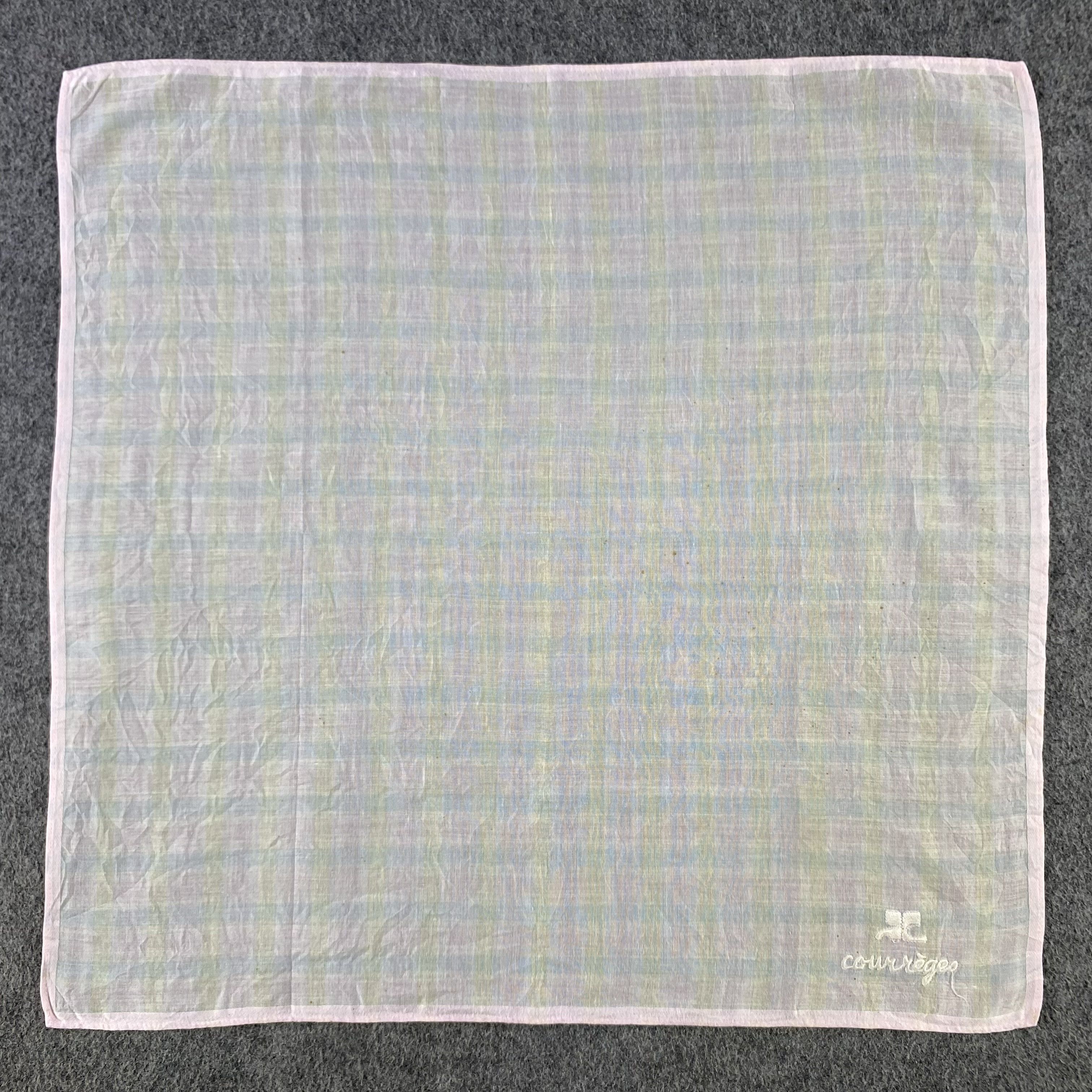 Courreges Courreges Handkerchief/Neckerchief/Bandana HC861 Size ONE SIZE - 1 Thumbnail