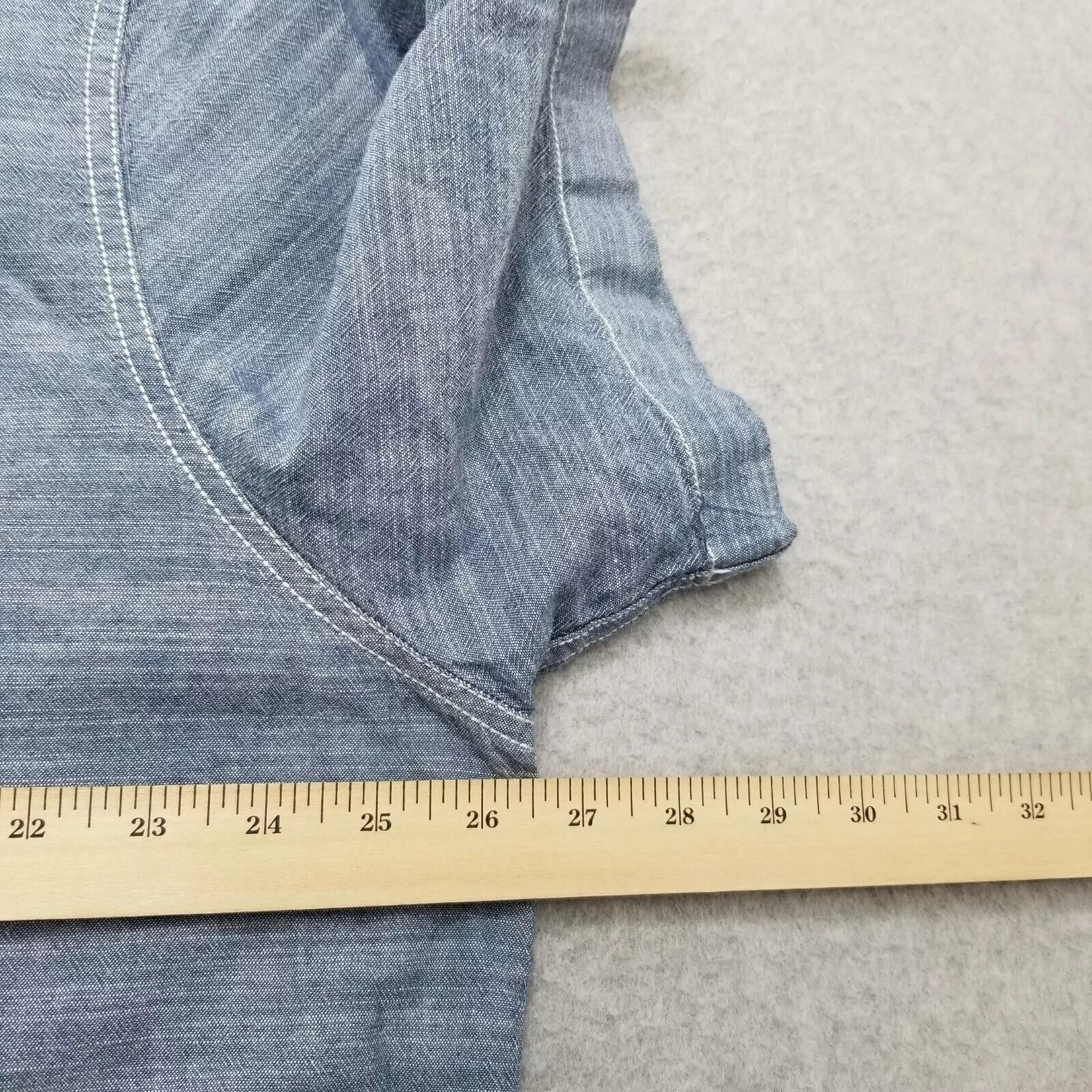 Other Woolrich Shirt Mens XXL Blue Button Up Short Sleeve Casual Size US XXL / EU 58 / 5 - 10 Thumbnail