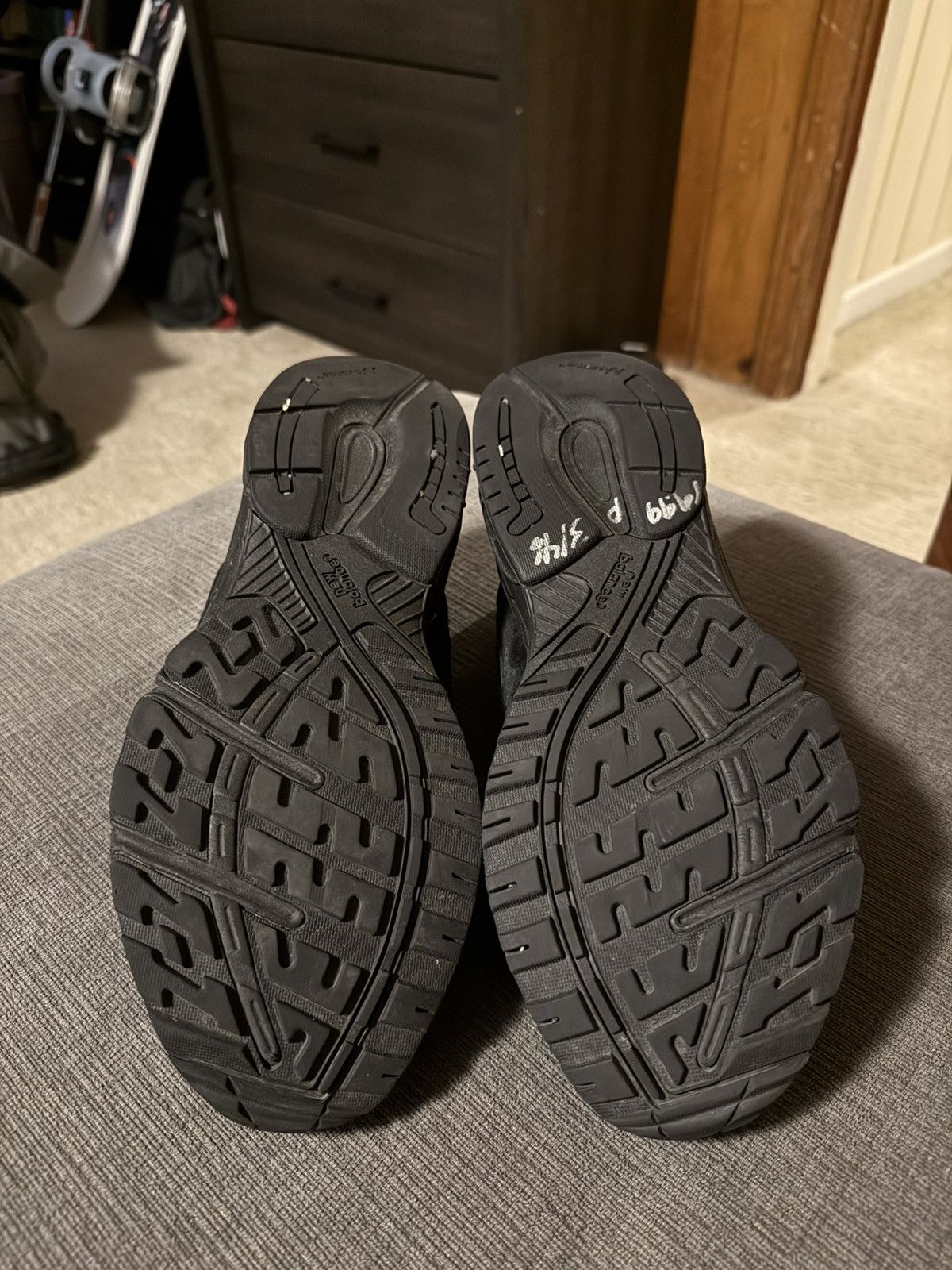 New Balance New balance 993 triple black Size US 9.5 / EU 42-43 - 4 Thumbnail