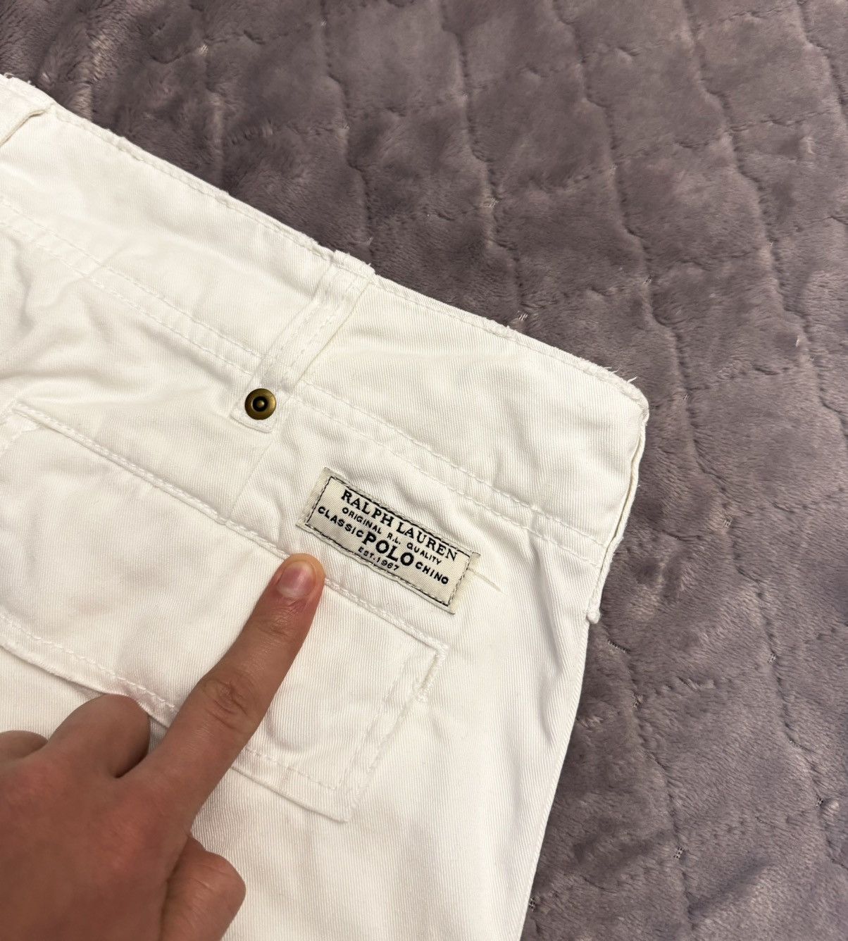 Polo Ralph Lauren × Ralph Lauren × Vintage Vintage Polo Ralph Lauren Cargo Shorts Size US 34 / EU 50 - 5 Thumbnail