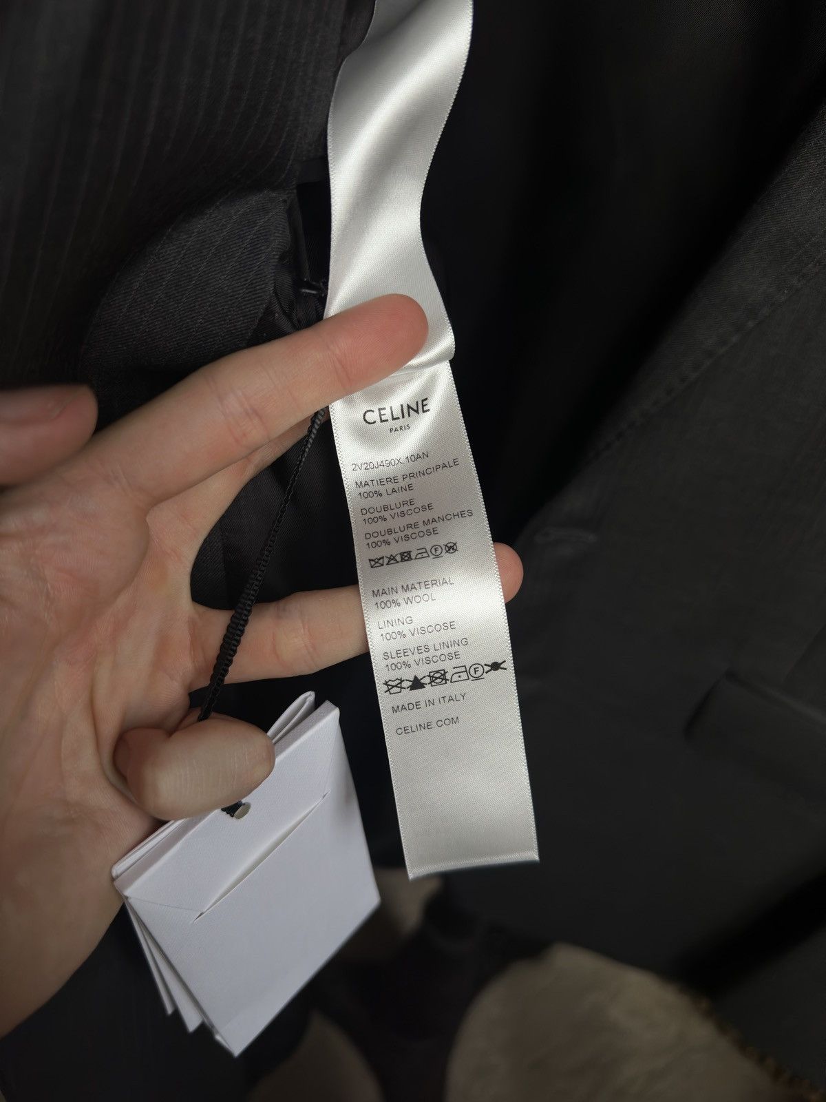 Celine Celine Hedi slimane blazer auteuil Size 54R - 7 Thumbnail
