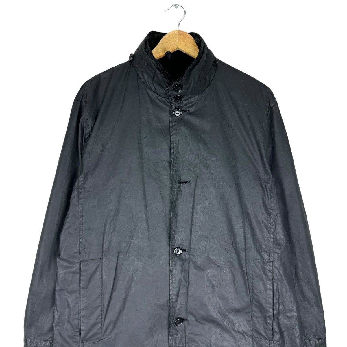 Margaret Howell ☀️MARGARET HOWELL COATED HOODIE BUTTON JACKET Size US L / EU 52-54 / 3 - 3 Thumbnail