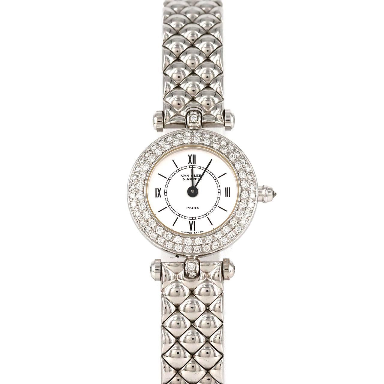 Van Cleef & Arpels Van Cleef & Arpels Van Cleef & Arpels Classique White Gold Quartz Precious Metal Quartz 322932B2 DUTY FREE for USA Size ONE SIZE - 1 Thumbnail