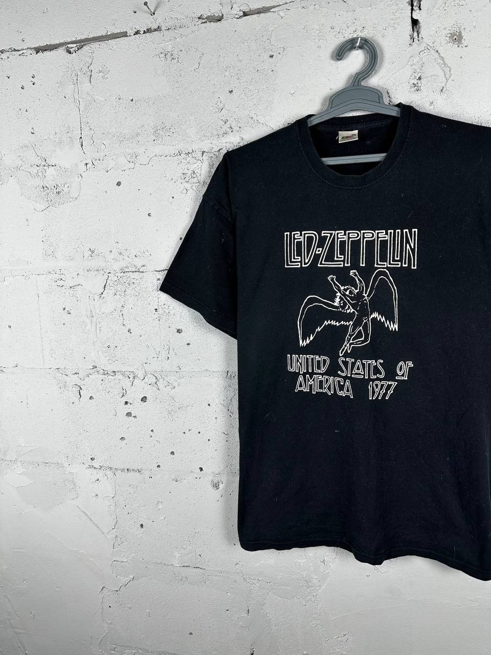 Band Tees × Led Zeppelin × Vintage 2000 Vintage Led Zeppelin USA Tour 1977 Promo Tee 90s Size US XL / EU 56 / 4 - 3 Thumbnail