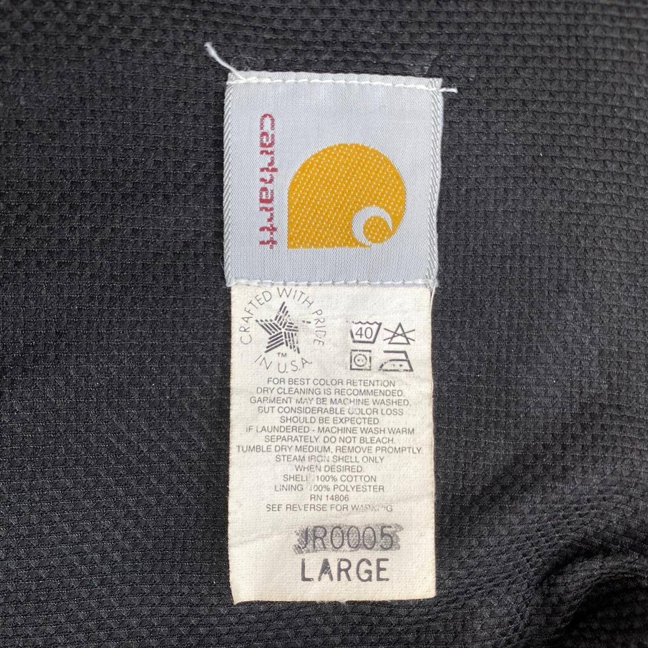 Carhartt 1990s Vintage Carhartt Aztec JR0005 Canvas Zipper Hoodie Size US M / EU 48-50 / 2 - 15 Thumbnail