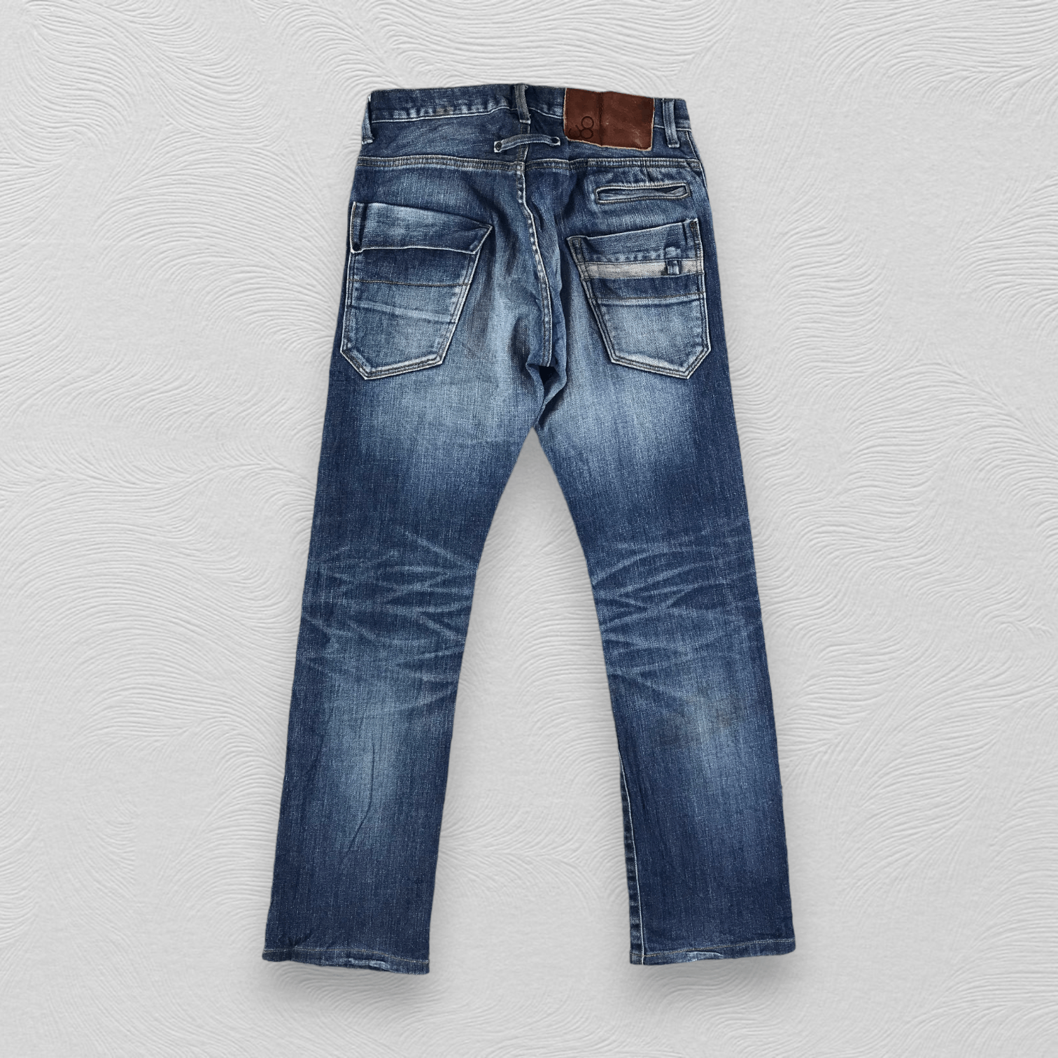 Japanese Brand John Bull Jeans Blue Wash Denim KJ1614 Size US 28 / EU 44 - 2 Thumbnail