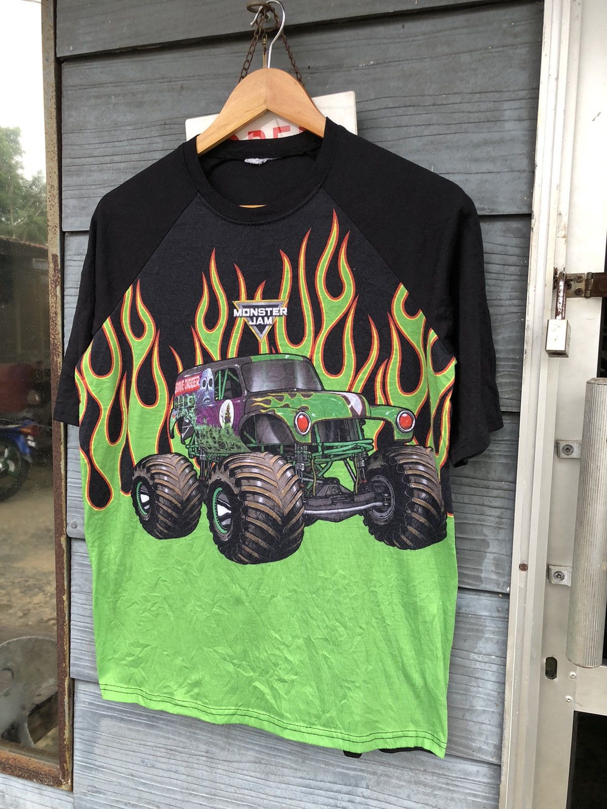 Japanese Brand × Vintage 🔥RARE Vintage Y2K🔥 OVP Flame Monster Jam Tee Size US M / EU 48-50 / 2 - 2 Thumbnail