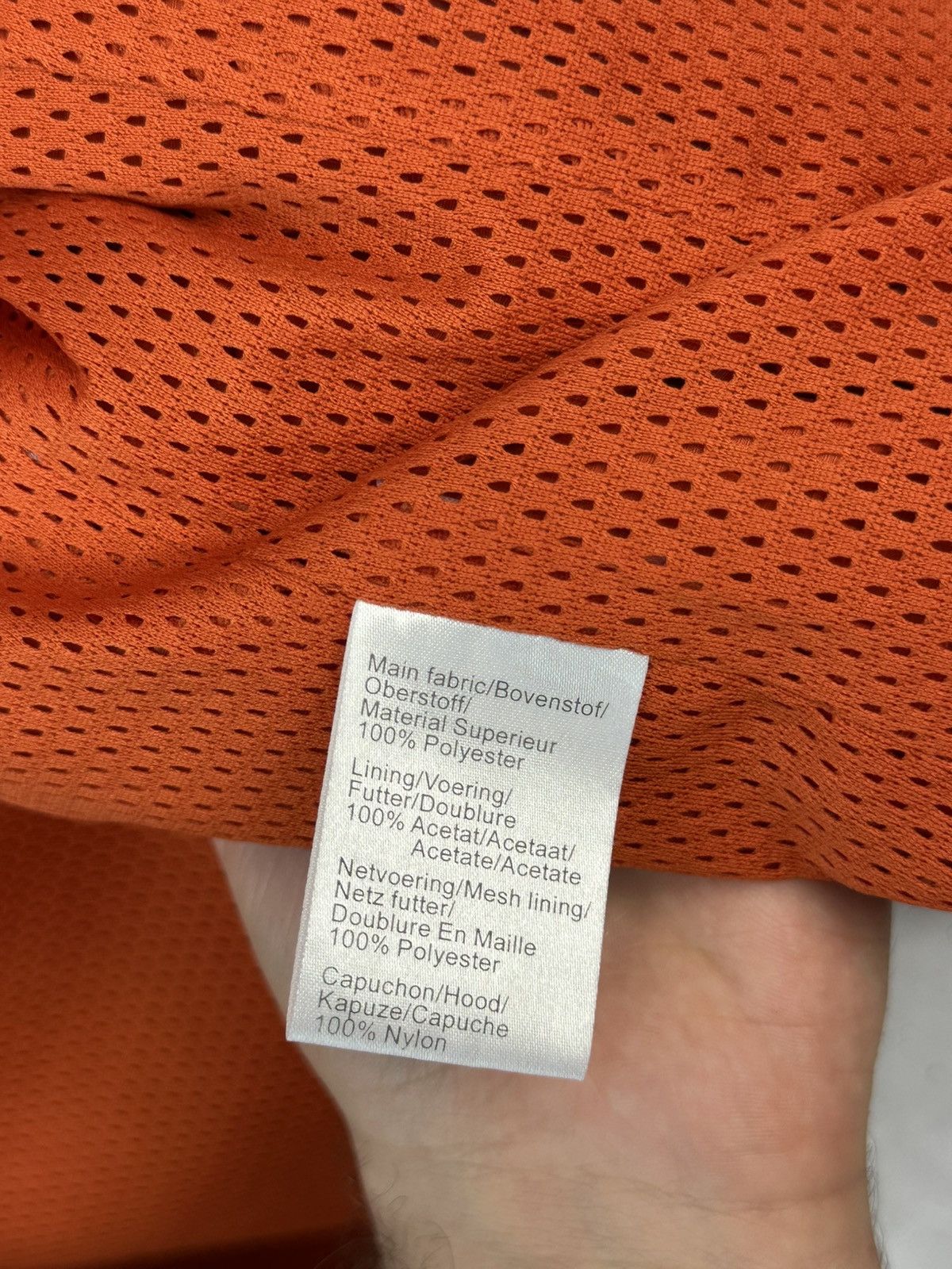 Other Creenstone Orange Nylon Full Zip Relaxed Women’s Jacket Size M / US 6-8 / IT 42-44 - 20 Thumbnail