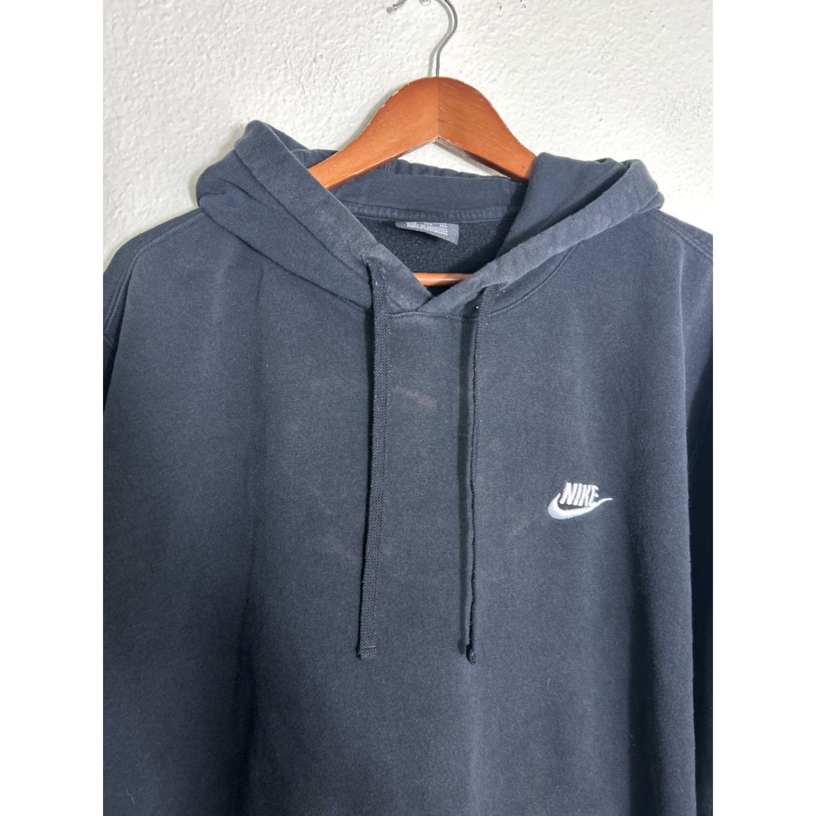 Nike Nike Sportswear Club Fleece Pullover Hoodie Mens XXL Black Staining Size US XXL / EU 58 / 5 - 3 Thumbnail