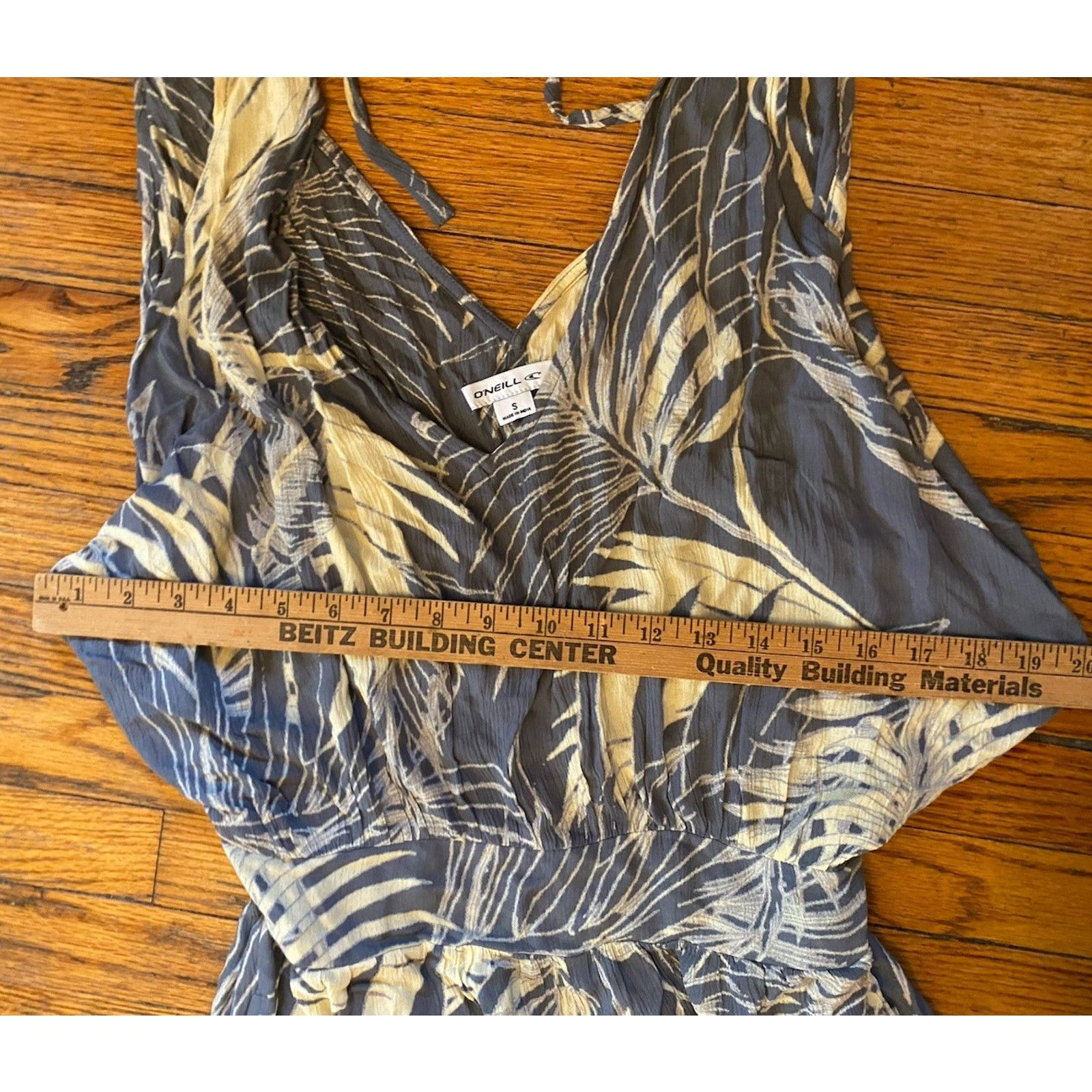 O'Neill O’Neill Jumper Palm Wide Leg Split Leg Jumpsuit Small Pocket Size 28" / US 6 / IT 42 - 6 Thumbnail