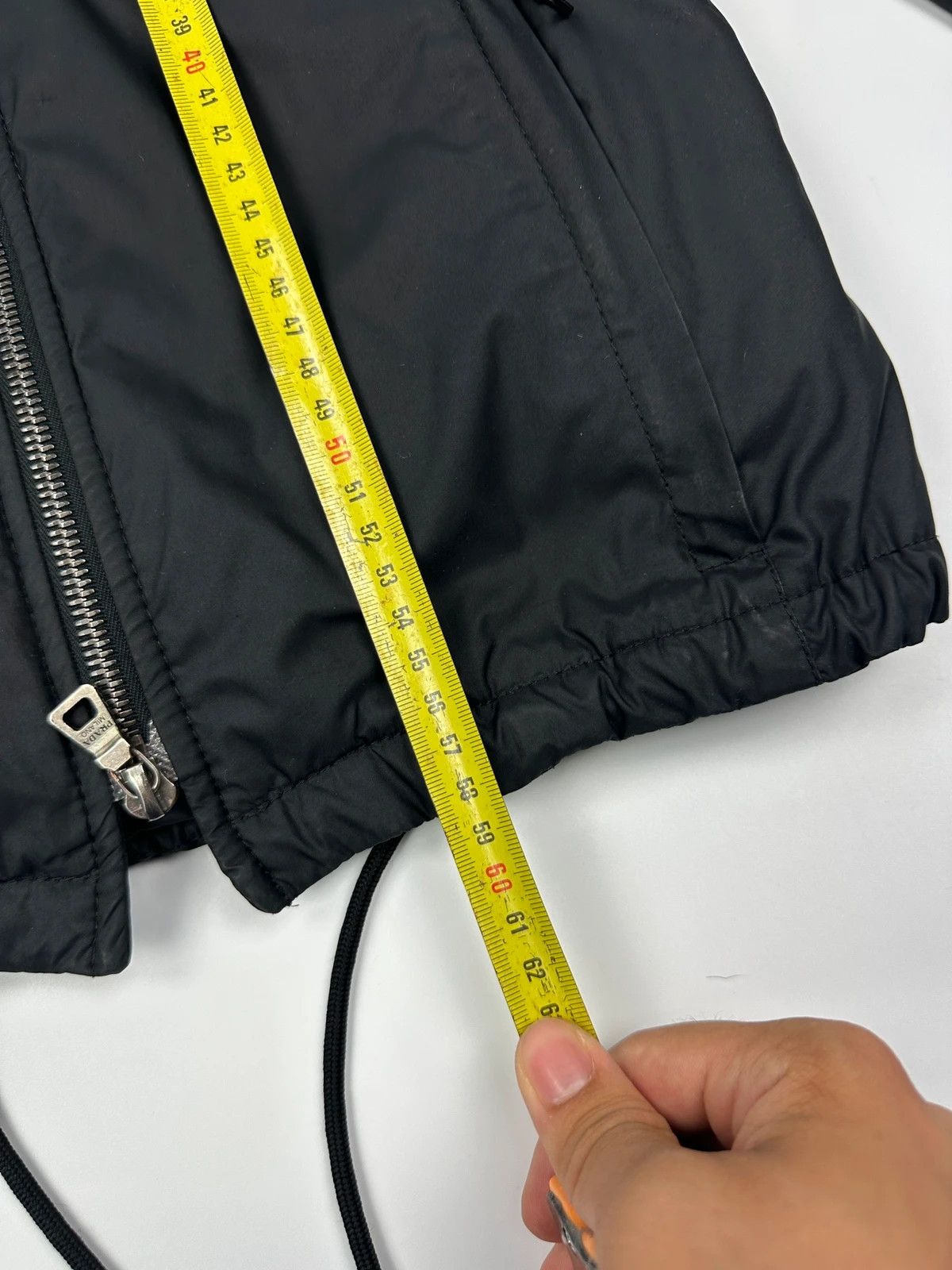 Prada Prada Sport FW2002 Black Nylon & Fur 2In1 Jacket Size S / US 4 / IT 40 - 15 Thumbnail