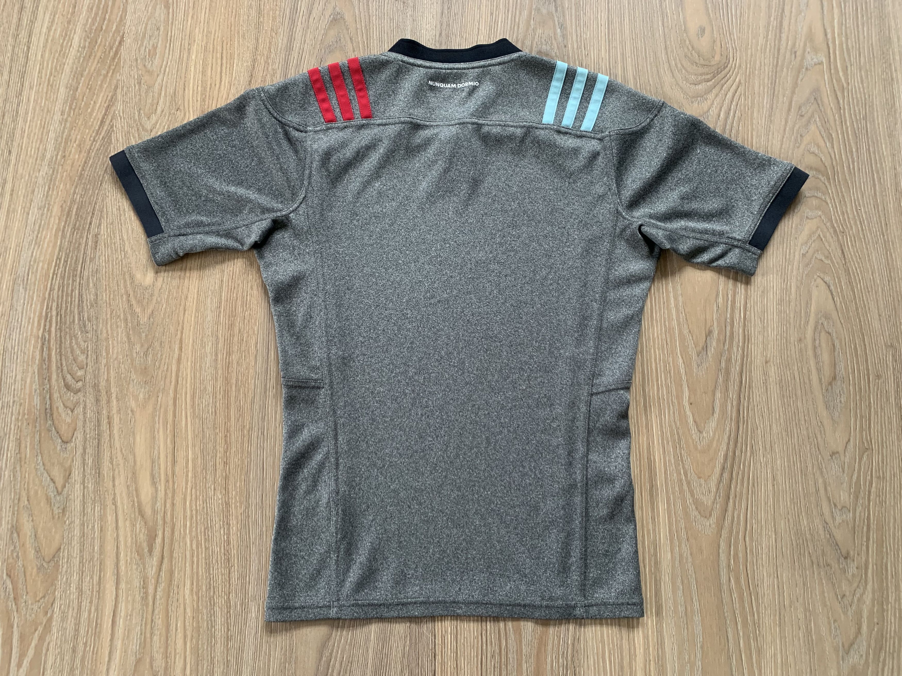 Adidas Adidas x Harlequins Rugby Jersey Grey Geometric Shirt Size US S / EU 44-46 / 1 - 3 Thumbnail