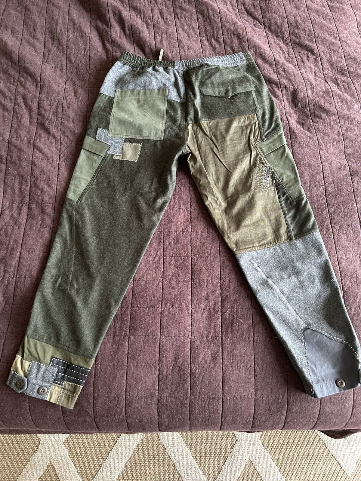 Maharishi Maharishi Boro Cargo Patchwork Pant Size US 32 / EU 48 - 4 Thumbnail