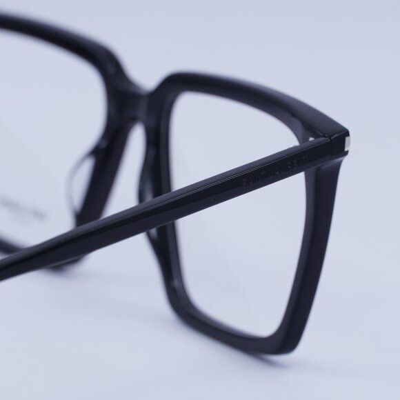 Saint Laurent Paris 🕶️ New Saint Laurent SL474 OPT 001 Eyeglasses - Black Frame Size ONE SIZE - 7 Thumbnail