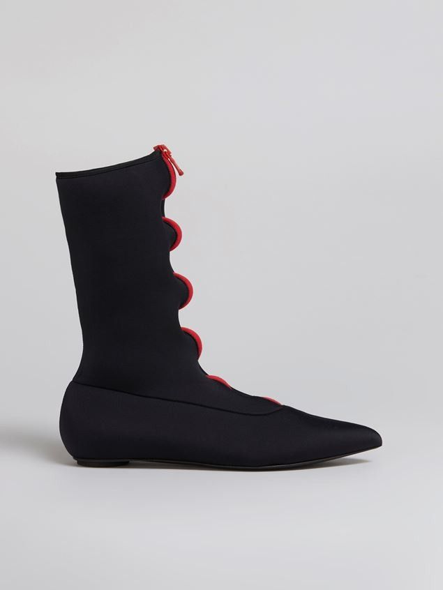 Marni o1y1025 Ankle Boots in Black Size US 5 / IT 35 - 1 Thumbnail