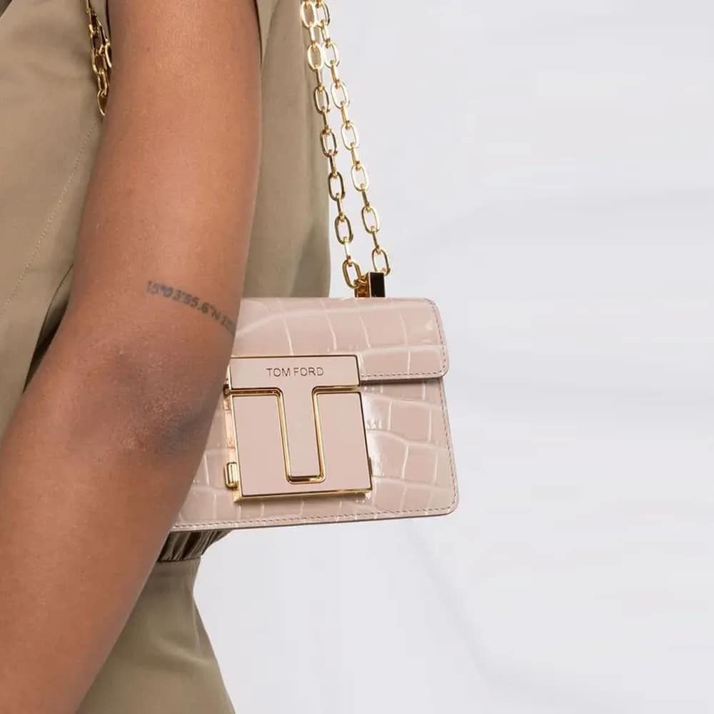 Tom Ford o1loc1c0724 Size: OS / Shoulder Bag in Beige Size ONE SIZE - 3 Thumbnail