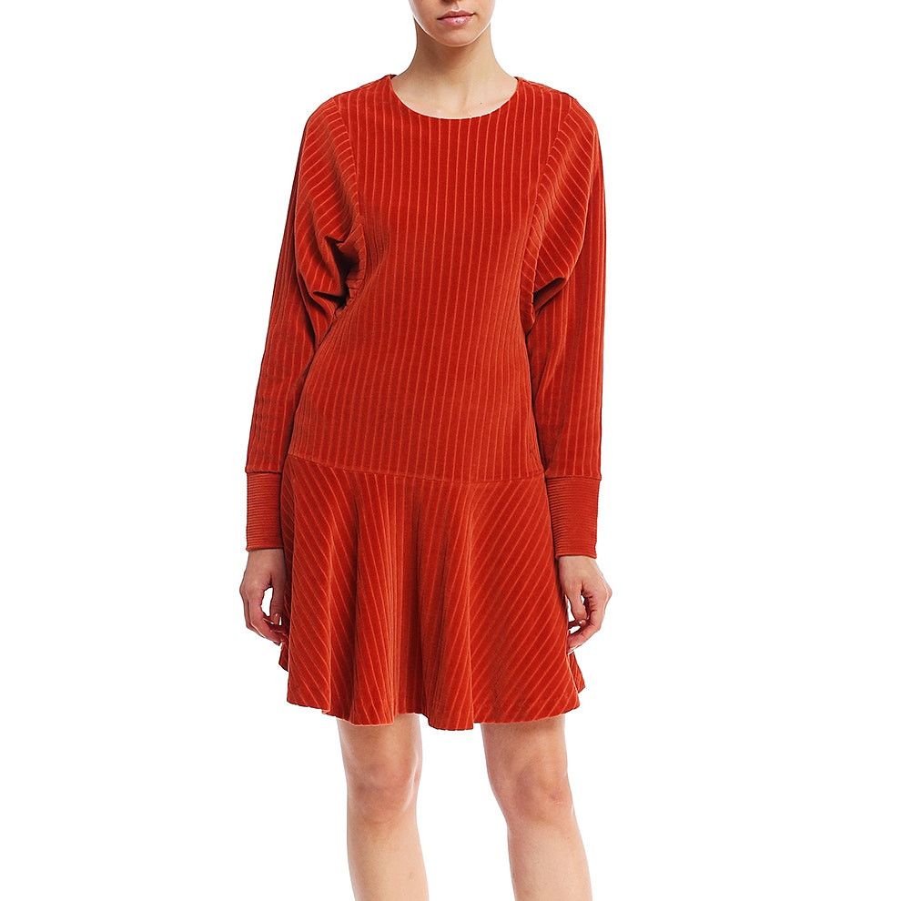 Kenzo Kenzo Velvet Corduroy Dress Size L / US 10 / IT 46 - 1 Thumbnail