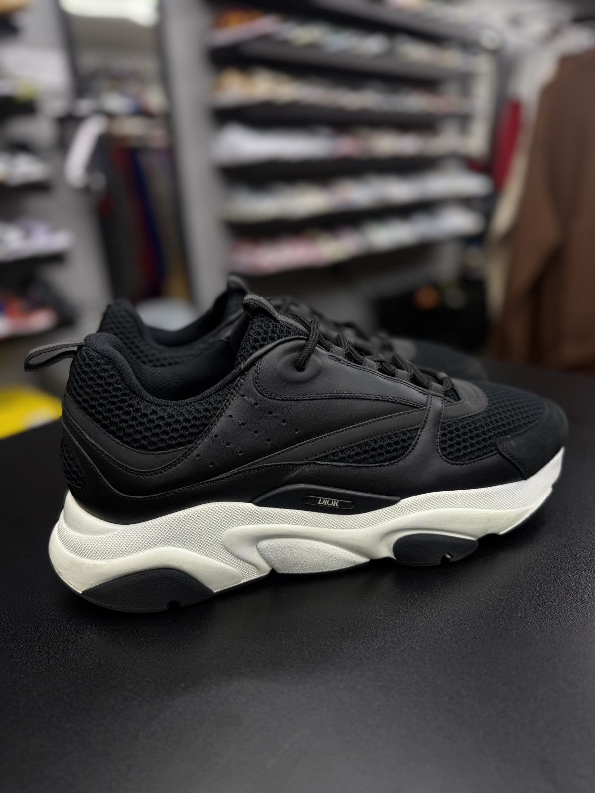 Dior Black White B22 Size 47EU/14US $1200 Discontinued