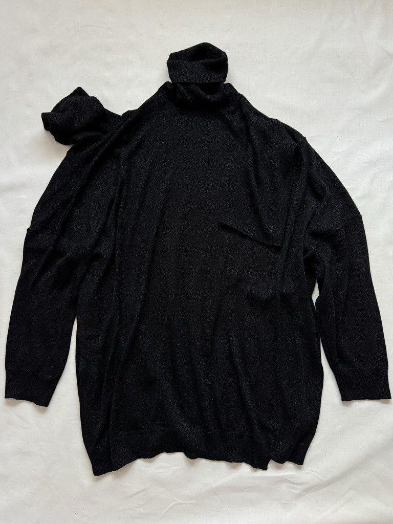 Raf Simons SS19 Lurex Turtle Neck Size US S / EU 44-46 / 1 - 1 Thumbnail