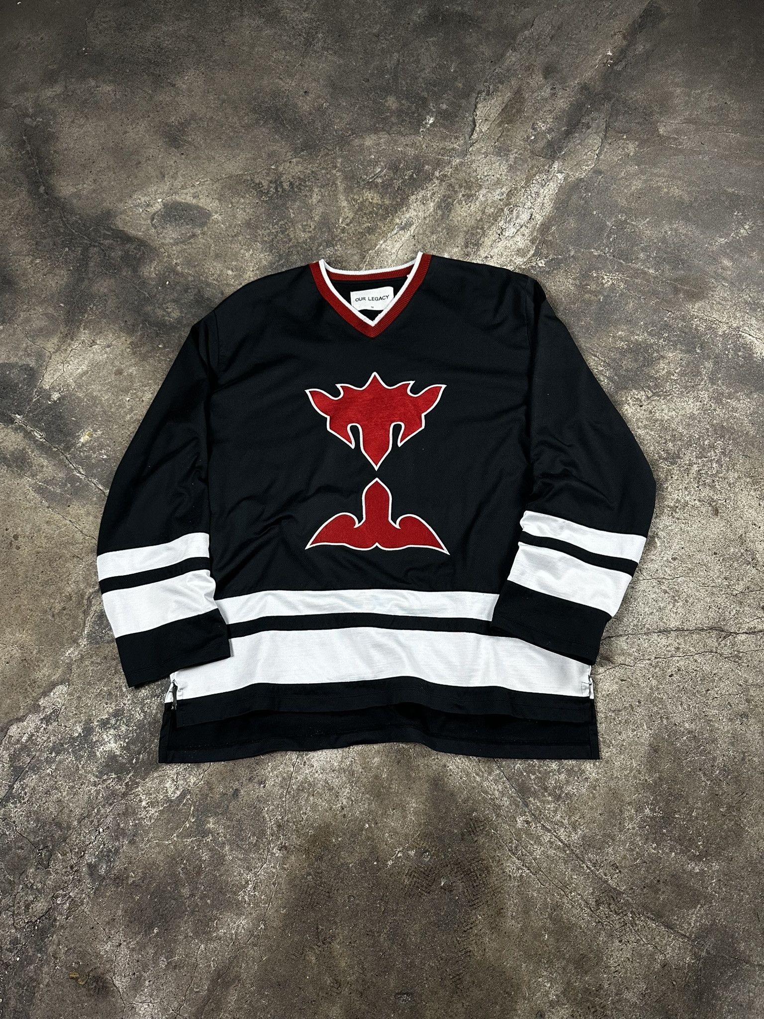 Our Legacy Rare SS17 Our Legacy Team Box Hockey Jersey Size US L / EU 52-54 / 3 - 1 Thumbnail