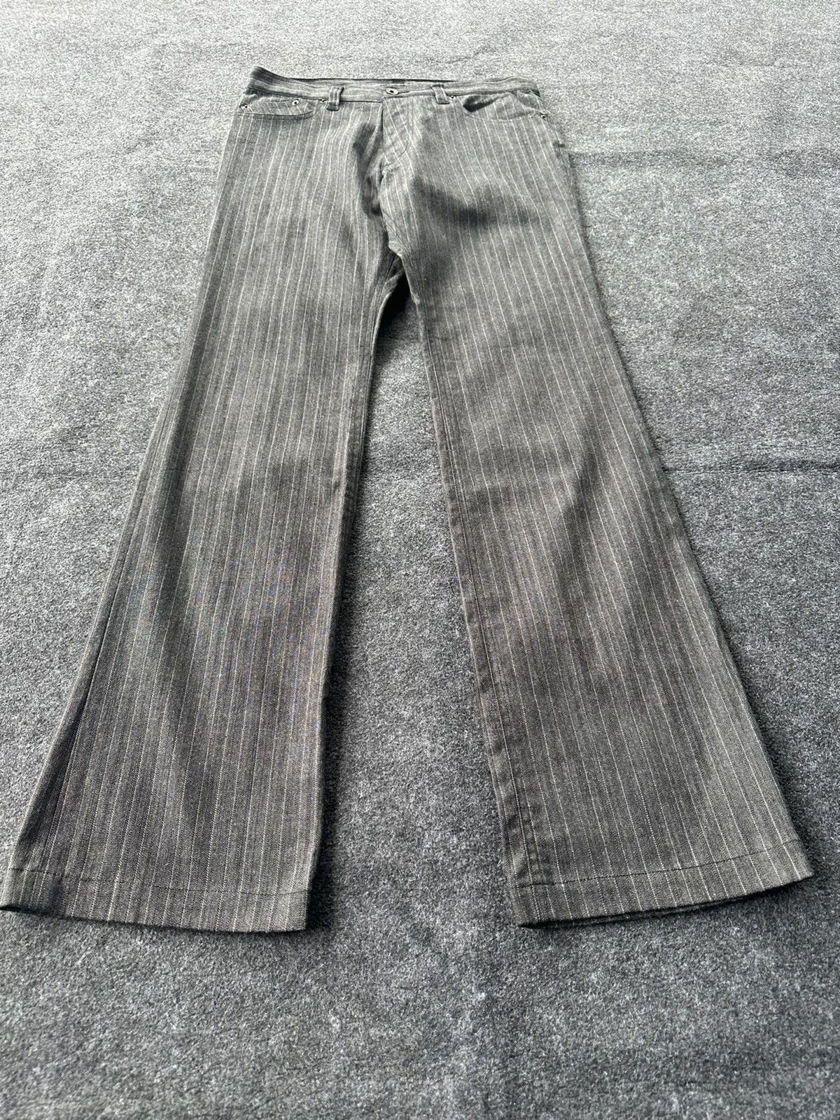 Comme Ca Ism Comme Ca Ism Flare Stripe Hickory Denim D95 Size US 32 / EU 48 - 2 Thumbnail