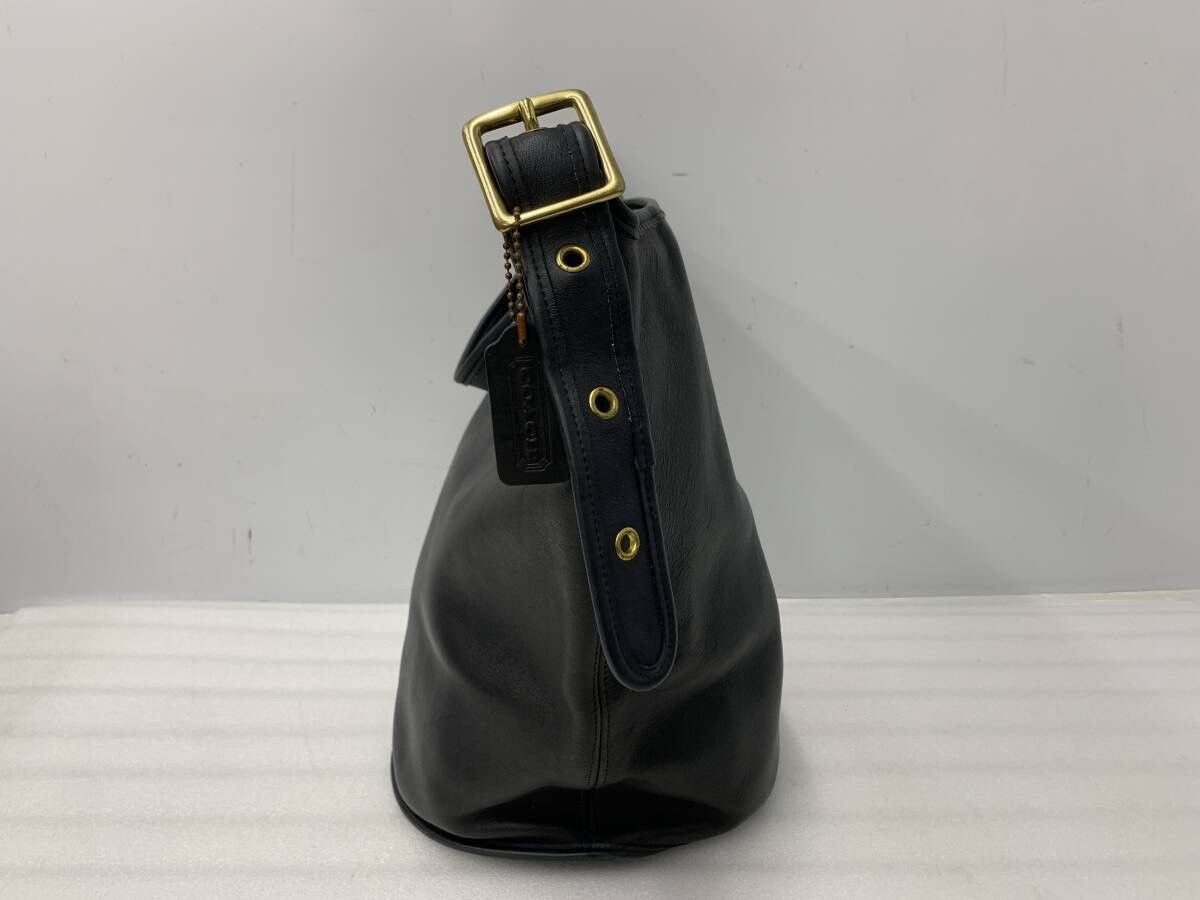Coach Vintage Black COACH Duffle Sack Bag (No. J5D-9085) Size ONE SIZE - 4 Thumbnail