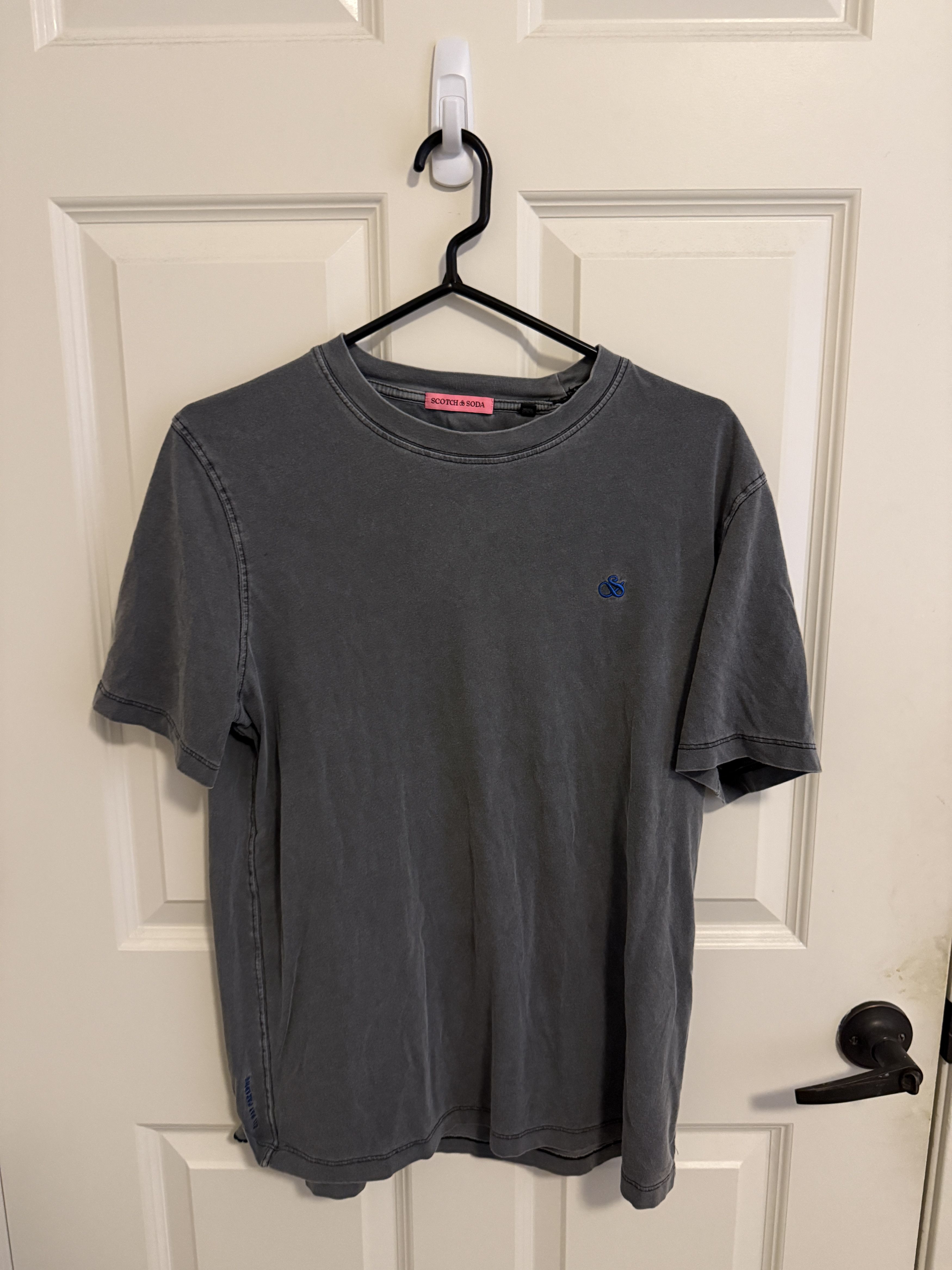 Scotch & Soda Scotch & Soda Ampersand T-Shirt, Dark Grey Size US M / EU 48-50 / 2 - 1 Thumbnail