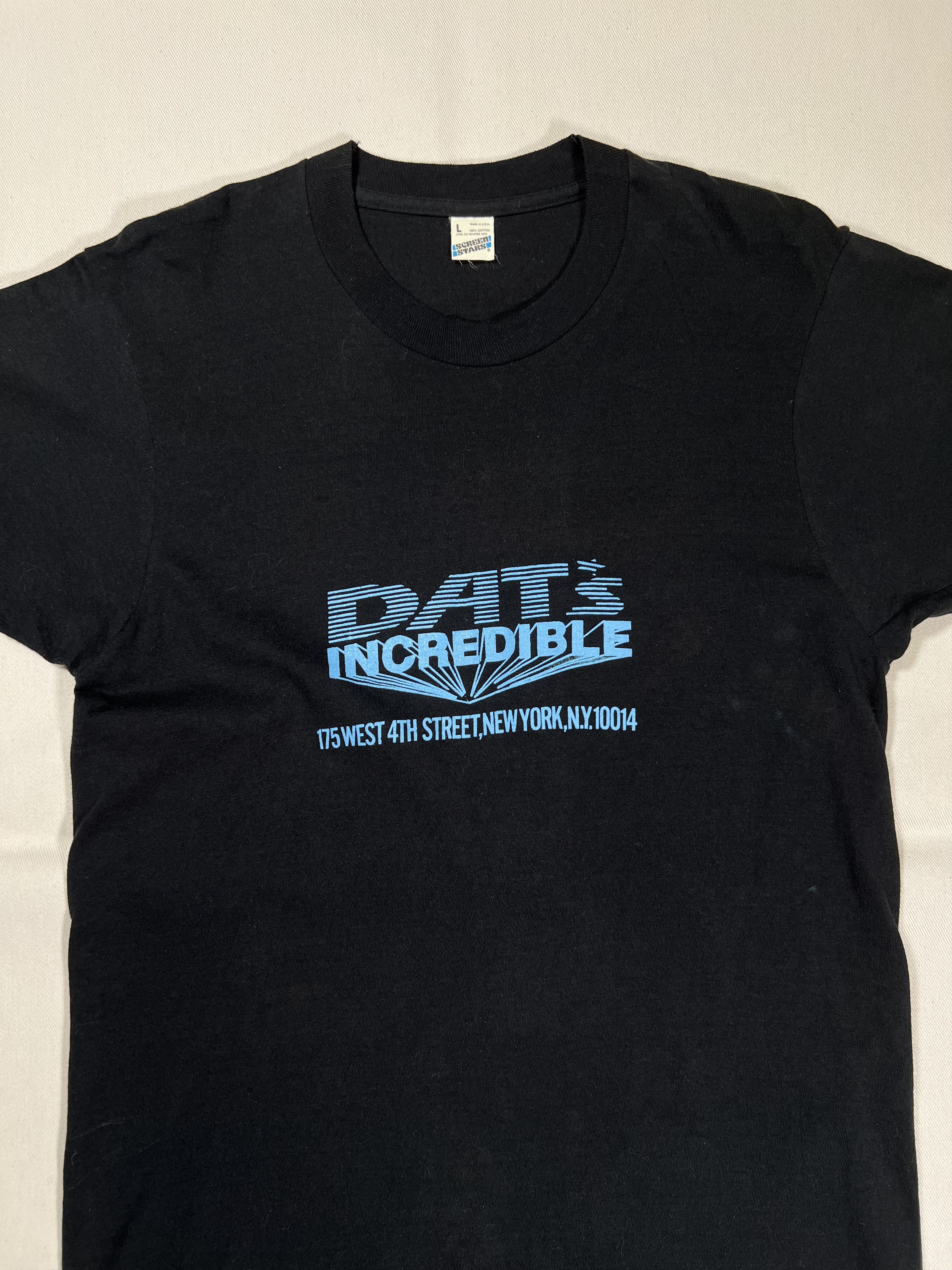 Vintage VTG 1980's Dat's Incredible Double Sided Graphic T-Shirt Size US M / EU 48-50 / 2 - 3 Thumbnail