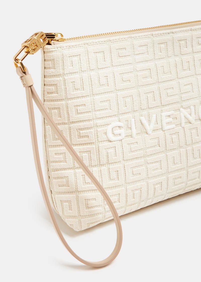 Givenchy o1srvl11e0525 Size: OS / 4G Monogram Travel Pouch in Beige Size ONE SIZE - 2 Thumbnail