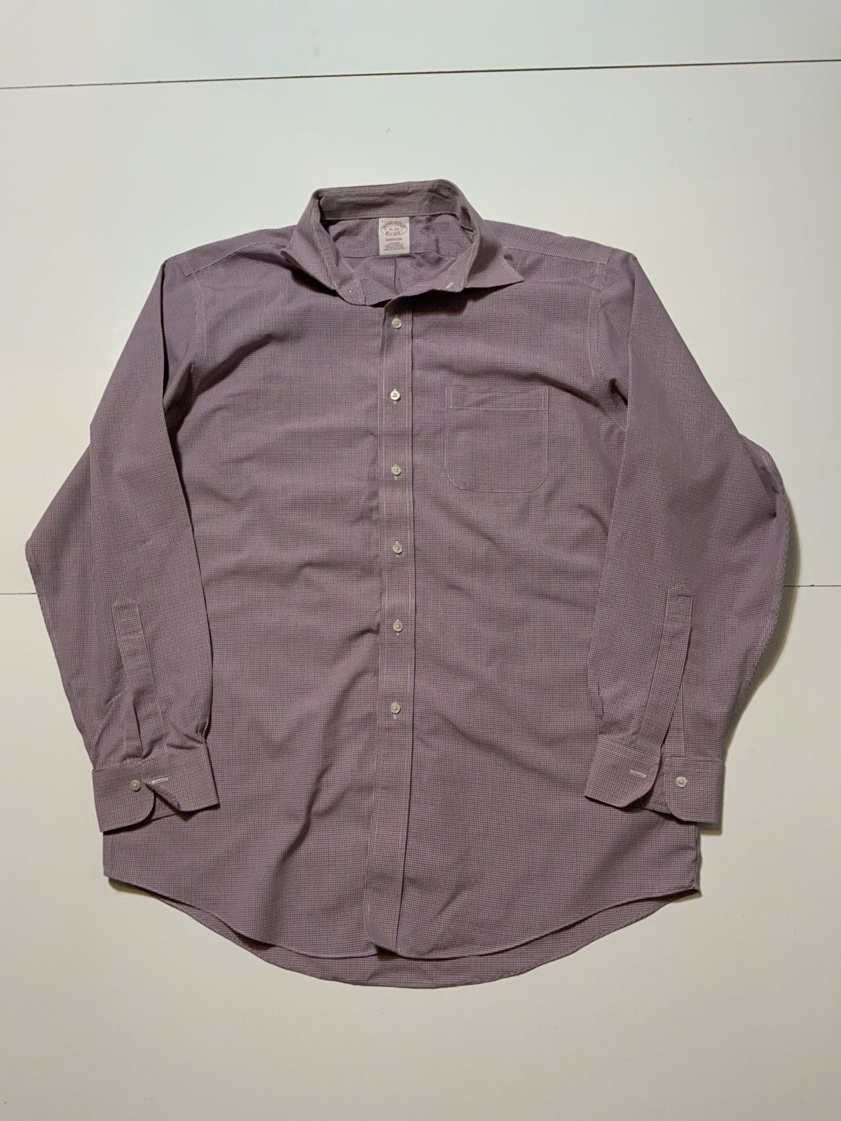 Brooks Brothers Brooks Brothers Madison Check Plaid Oxford Button Shirt Size US M / EU 48-50 / 2 - 1 Thumbnail