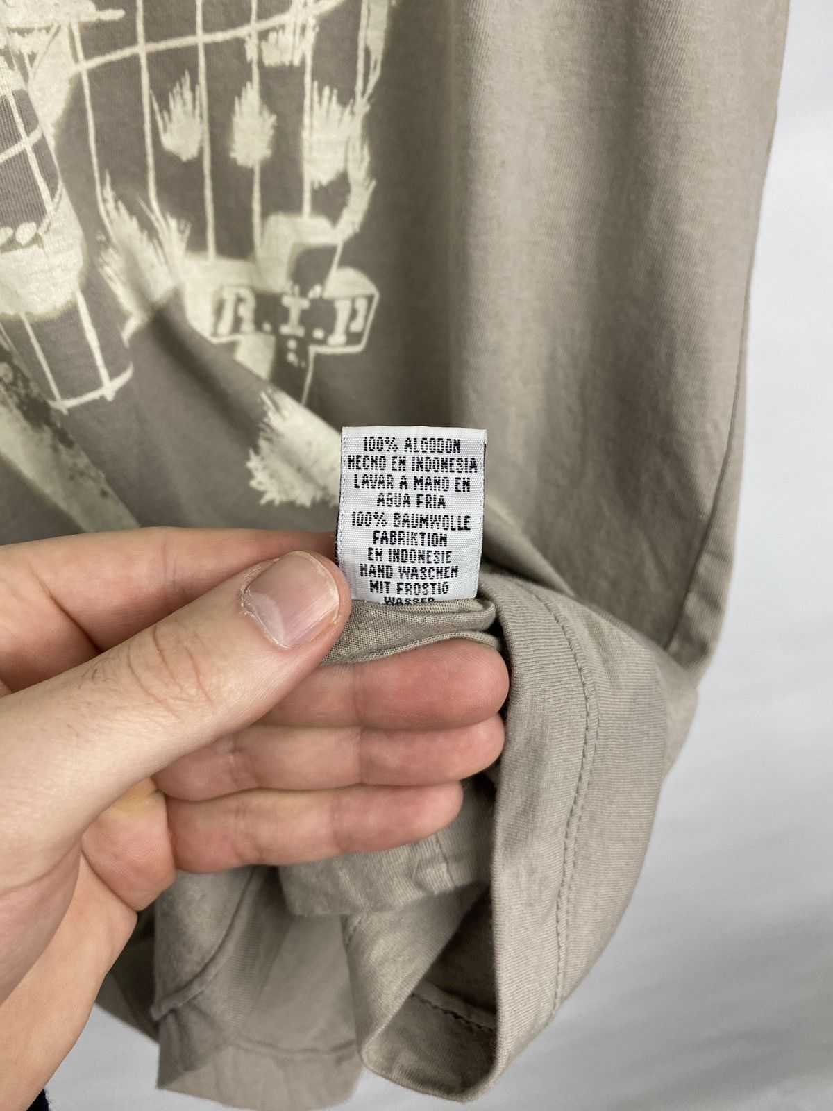 Japanese Brand Avante Garde Handmade 20151735 Religion Till I Die T-Shirt Size US M / EU 48-50 / 2 - 10 Thumbnail