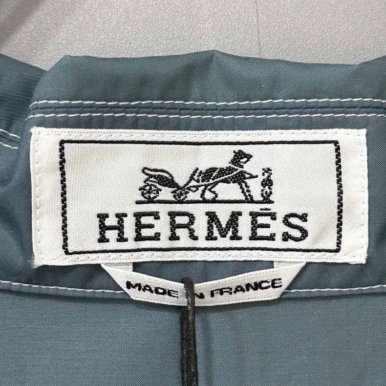 Hermes Peacock Green Shirt by Hermes-2506 Size US L / EU 52-54 / 3 - 4 Thumbnail