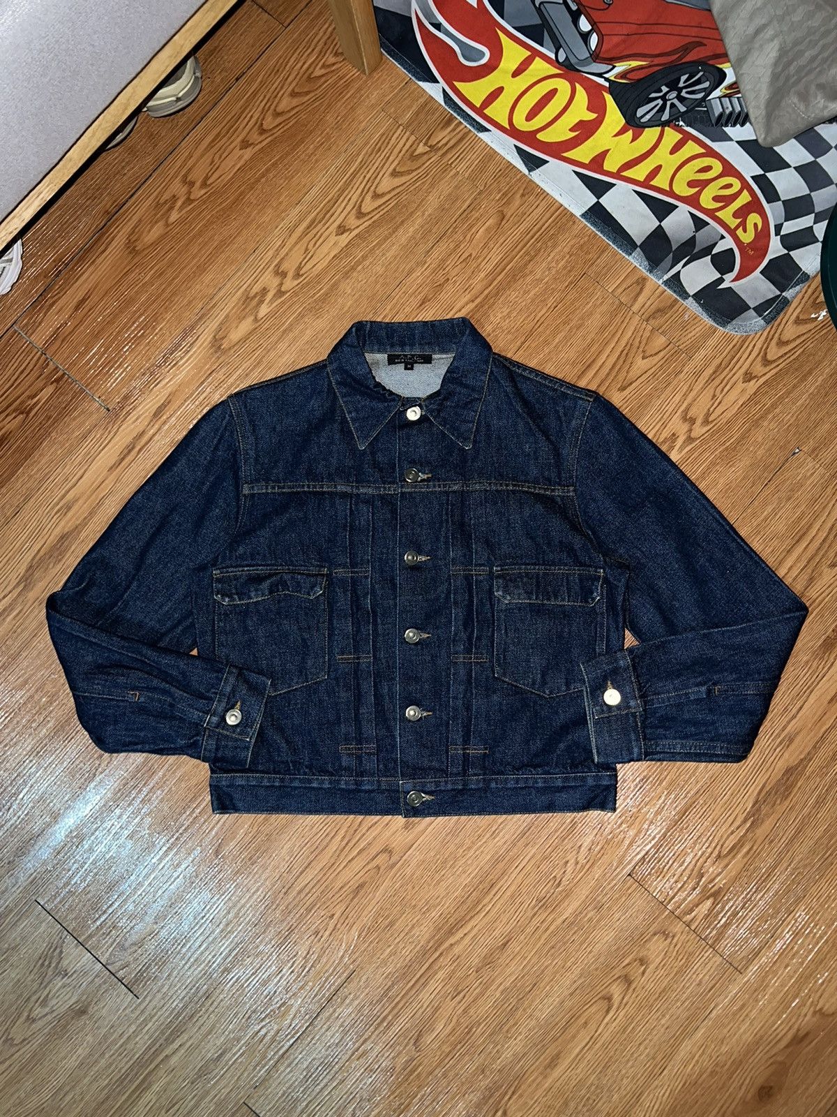 A.P.C jacket jeans indigo M