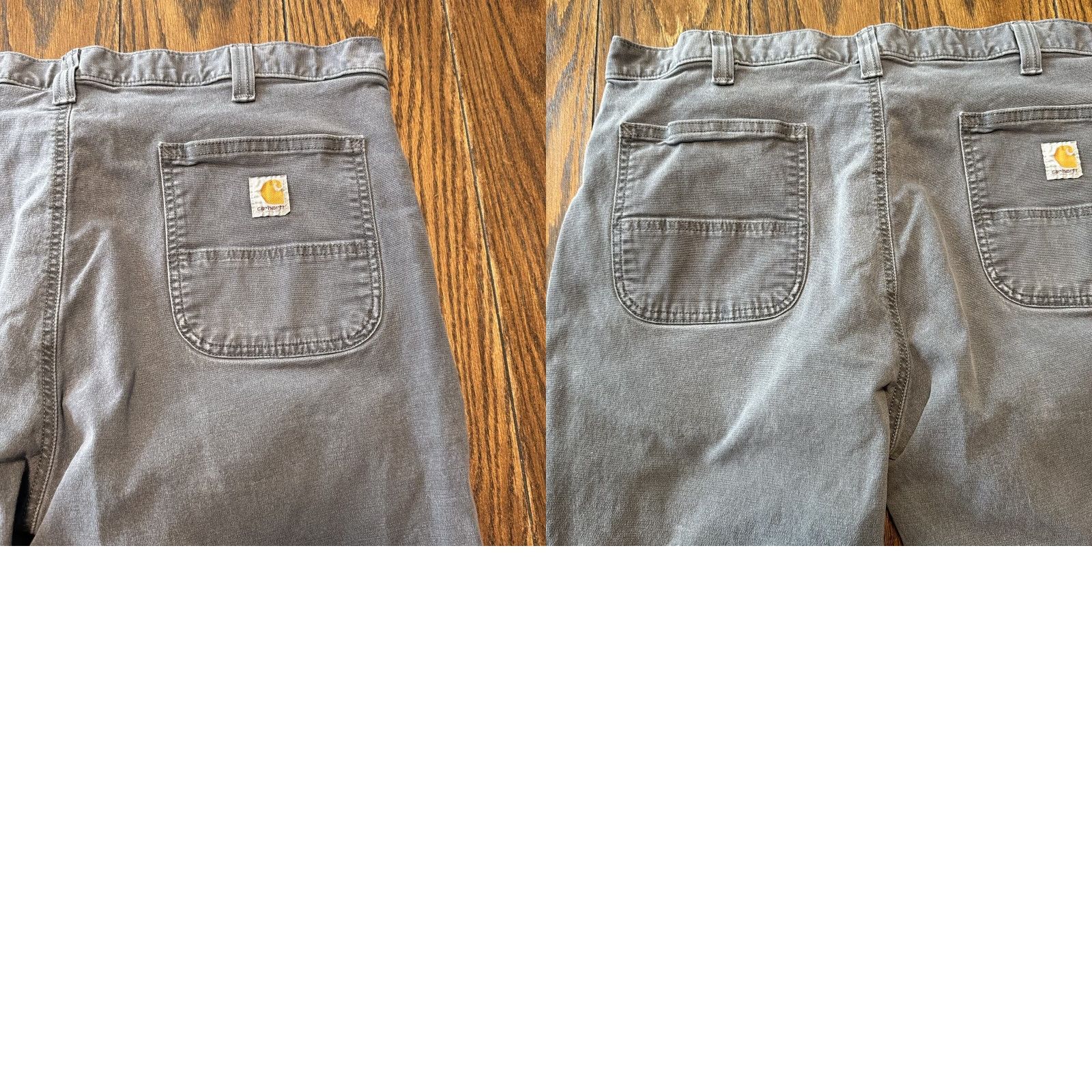 Carhartt Carhartt Pants 40x30 Gray Rugged Flex Straight Fit Canvas 5 Pocket Tapered Work Mens Size US 40 / EU 56 - 9 Thumbnail