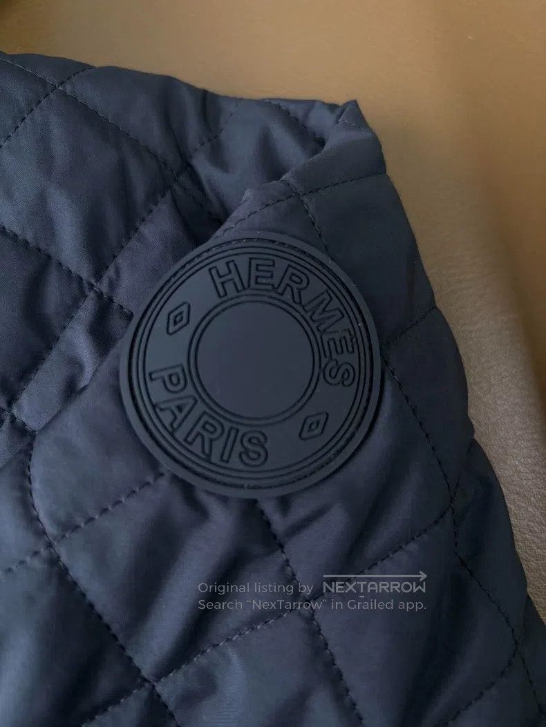 Hermes Hermes 25 Black Lightweight Comfortable Diamond Quilted Ho Size XS / US 0-2 / IT 36-38 - 3 Thumbnail