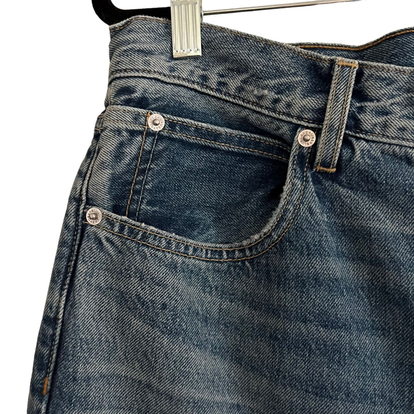 SLVRLAKE SLVRLAKE Distressed Roxy Jeans - After The Storm Size 31 Size 31" - 5 Thumbnail