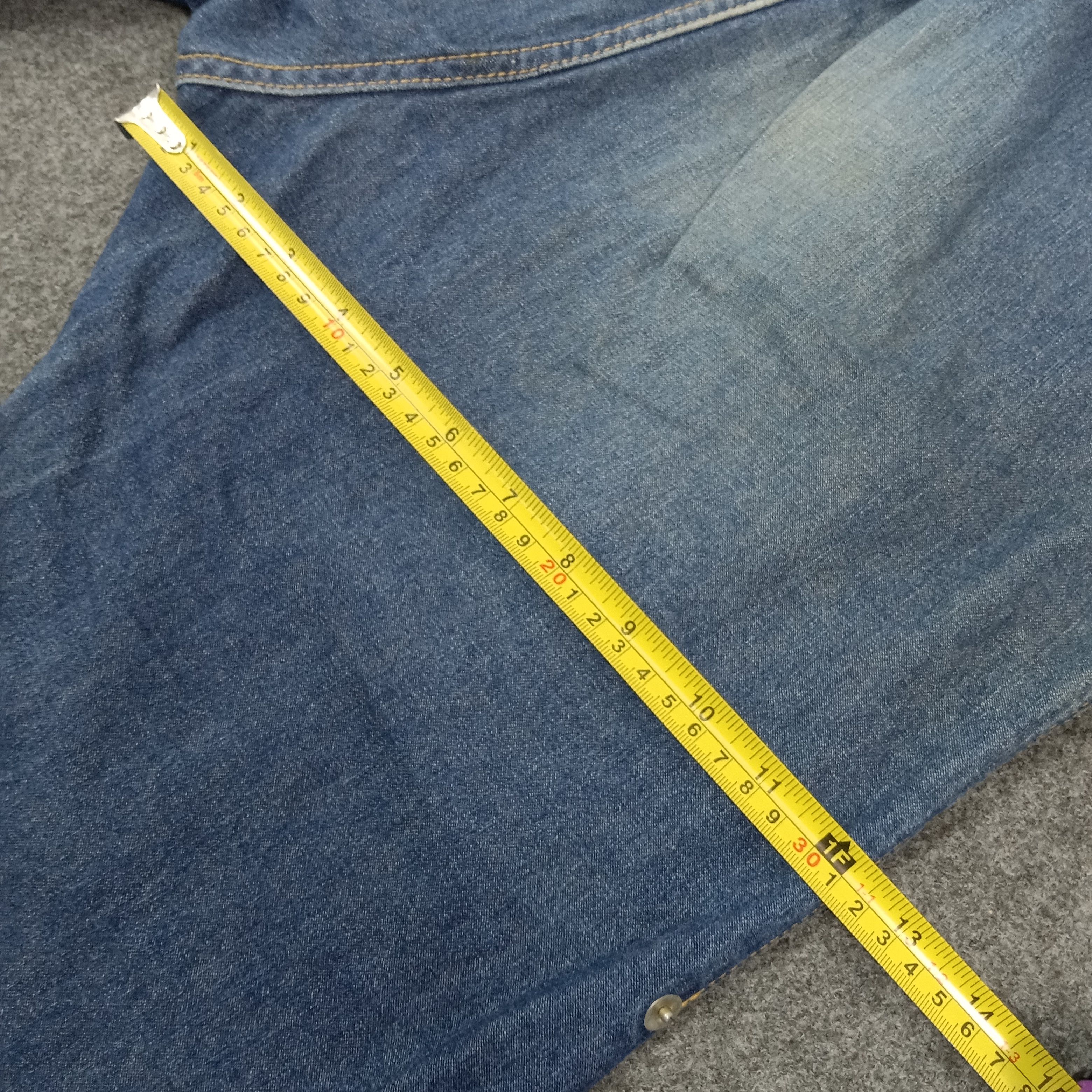 mercibeaucoup Mercibeaucoup by Issey Miyake Rare Denim Pants C265N15 Size US 27 - 13 Thumbnail