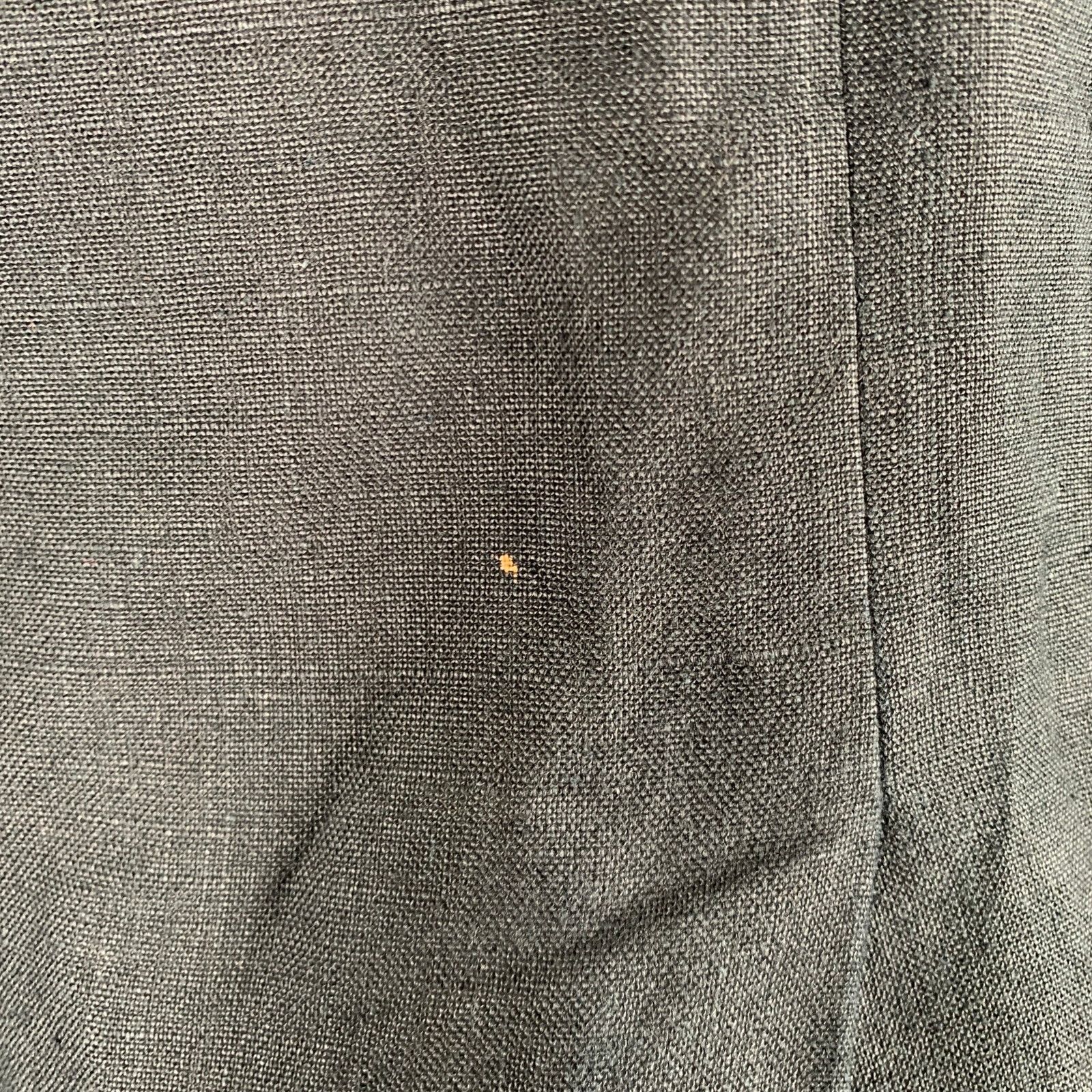 Polo Ralph Lauren Size M Black Linen Notch Lapel Sport Coat Size 38R - 4 Thumbnail