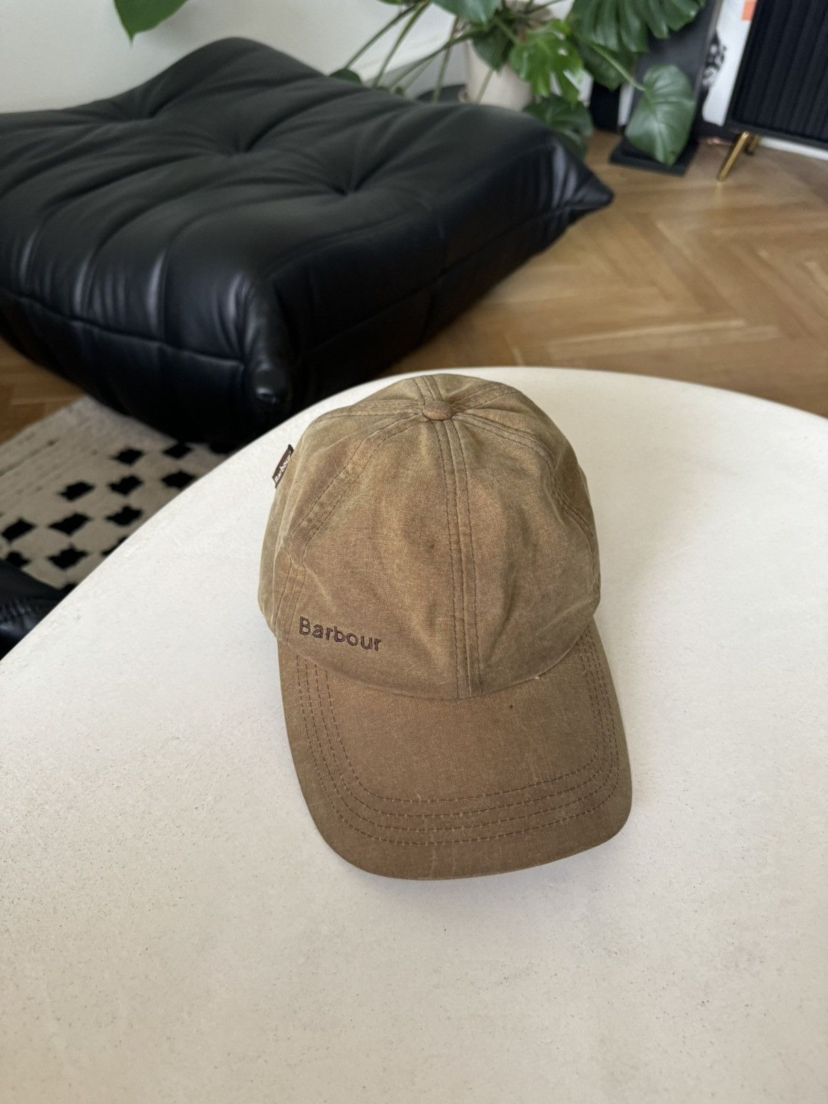 Barbour Barbour Wax Cap Casual Waxed Rare Beige Brown Vintage Size ONE SIZE - 1 Thumbnail