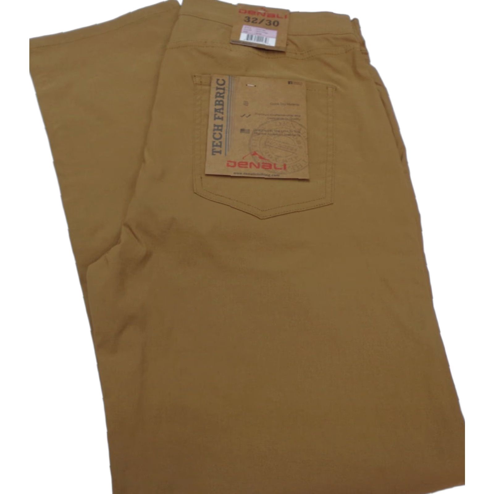 Vintage Denali Technical Stretch Pants Men 32x30 Brown NWT Nylon Spandex 94/6 Straight Inseam 30 Comfort Stretch Denali MSRP 54$ Size US 32 / EU 48 - 1 Thumbnail