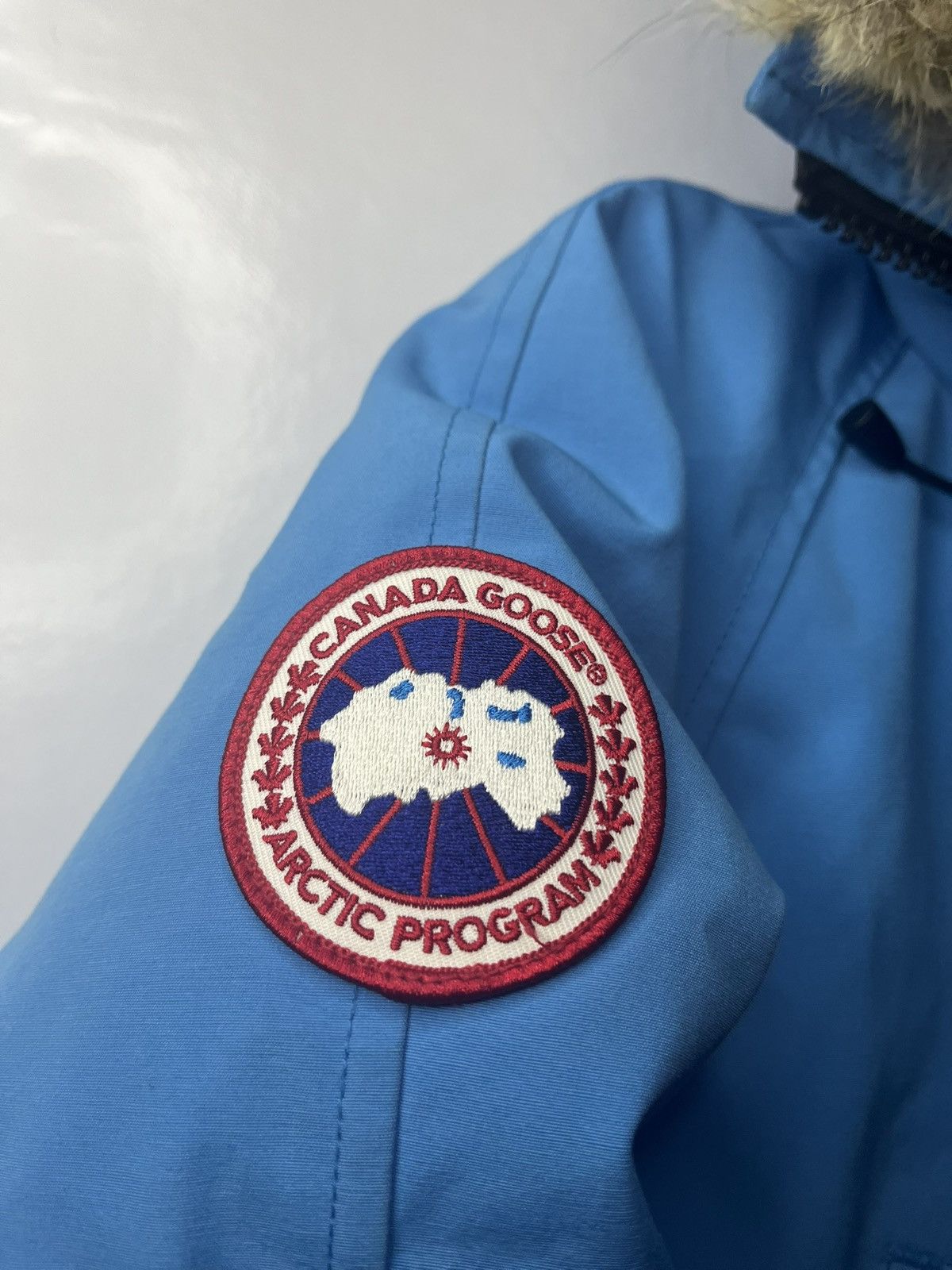 Canada Goose Canada Goose Chilliwack Bomber Blue Arctic Program Fur Hood Size US S / EU 44-46 / 1 - 3 Thumbnail