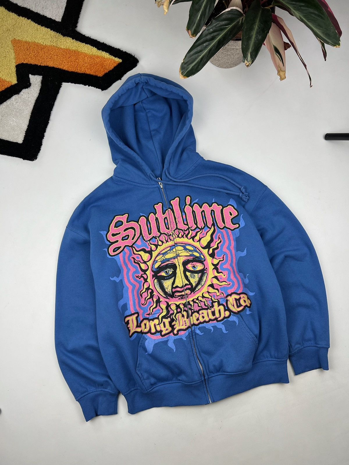 Sublime Vintage Zip Graphic Hoodie