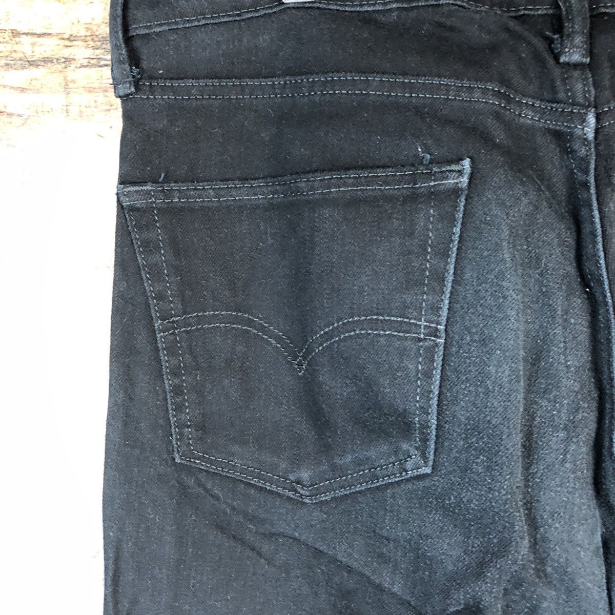 Levi's × Vintage DL Levis Black Denim Pants #C087 Size US 35 - 15 Thumbnail