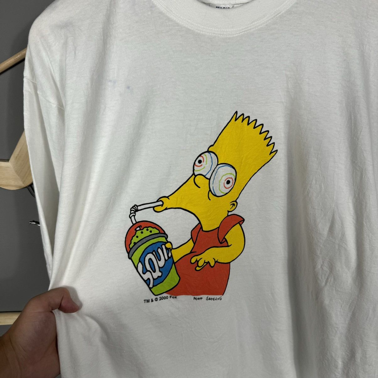 The Simpsons × Vintage Vintage 2000 The Simpsons FOX T-shirt Size US XL / EU 56 / 4 - 3 Thumbnail