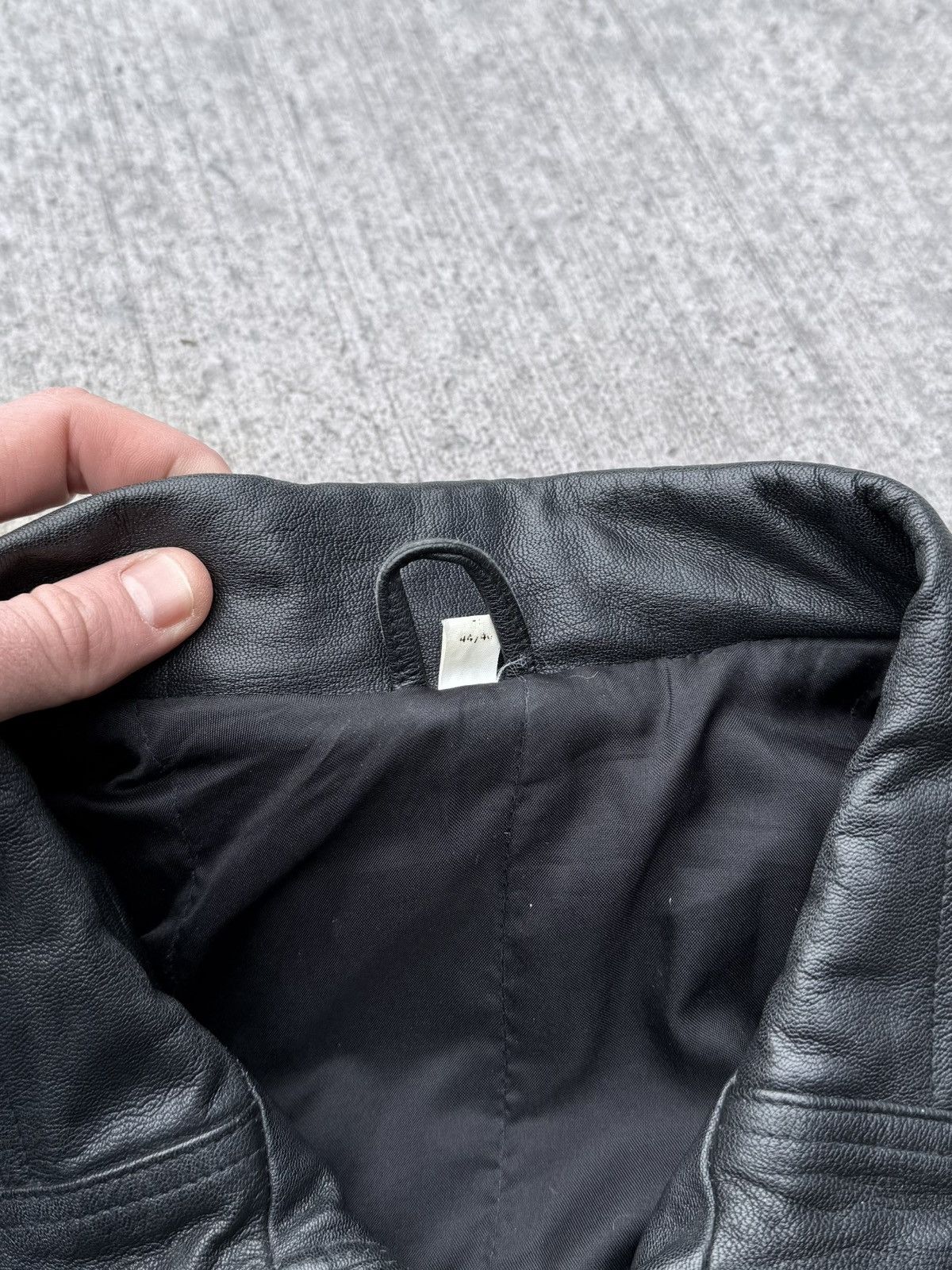 Vintage Vintage Leather Y2K avantgarde streetwear jacket Size US XL / EU 56 / 4 - 12 Thumbnail