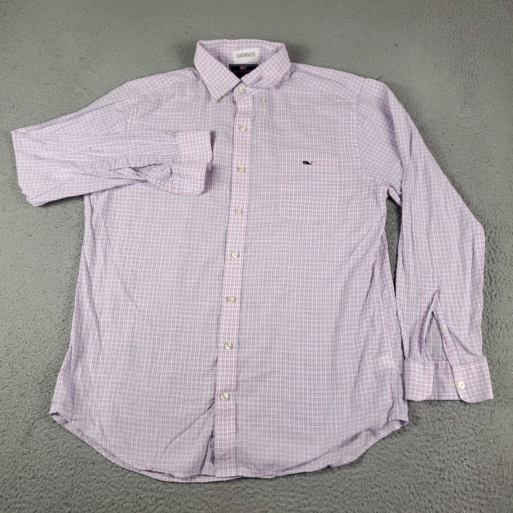 Vineyard Vines Vineyard Vines Shirt Mens Large Pink Plaid Button-Down Long Sleeve Size US L / EU 52-54 / 3 - 3 Thumbnail