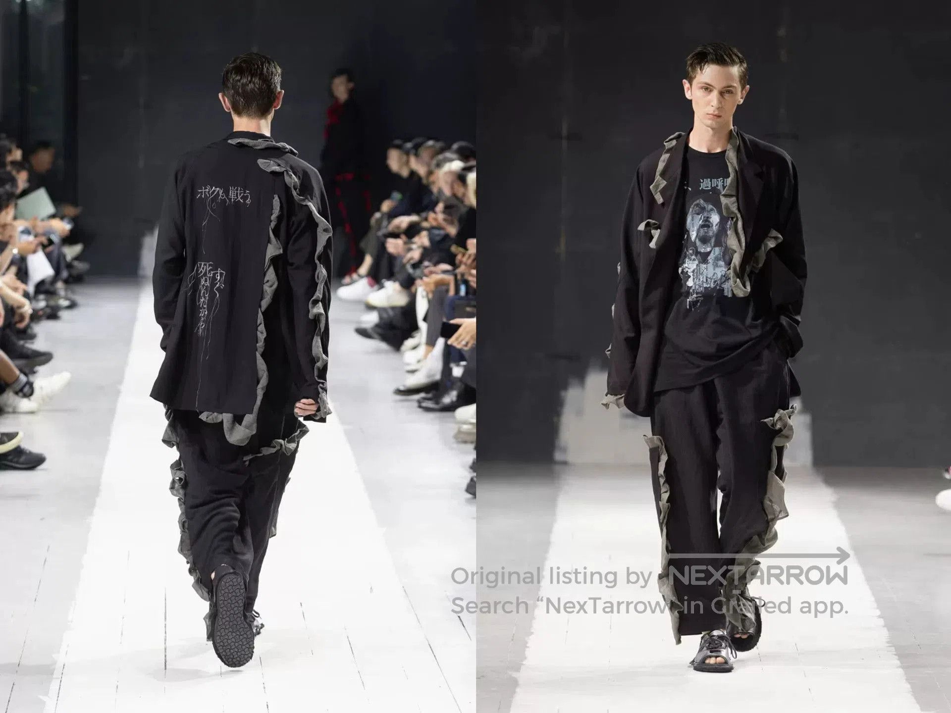 Yohji Yamamoto Yohji Yamamoto Twisted Gabardine Jacket. Size M / US 6-8 / IT 42-44 - 3 Thumbnail